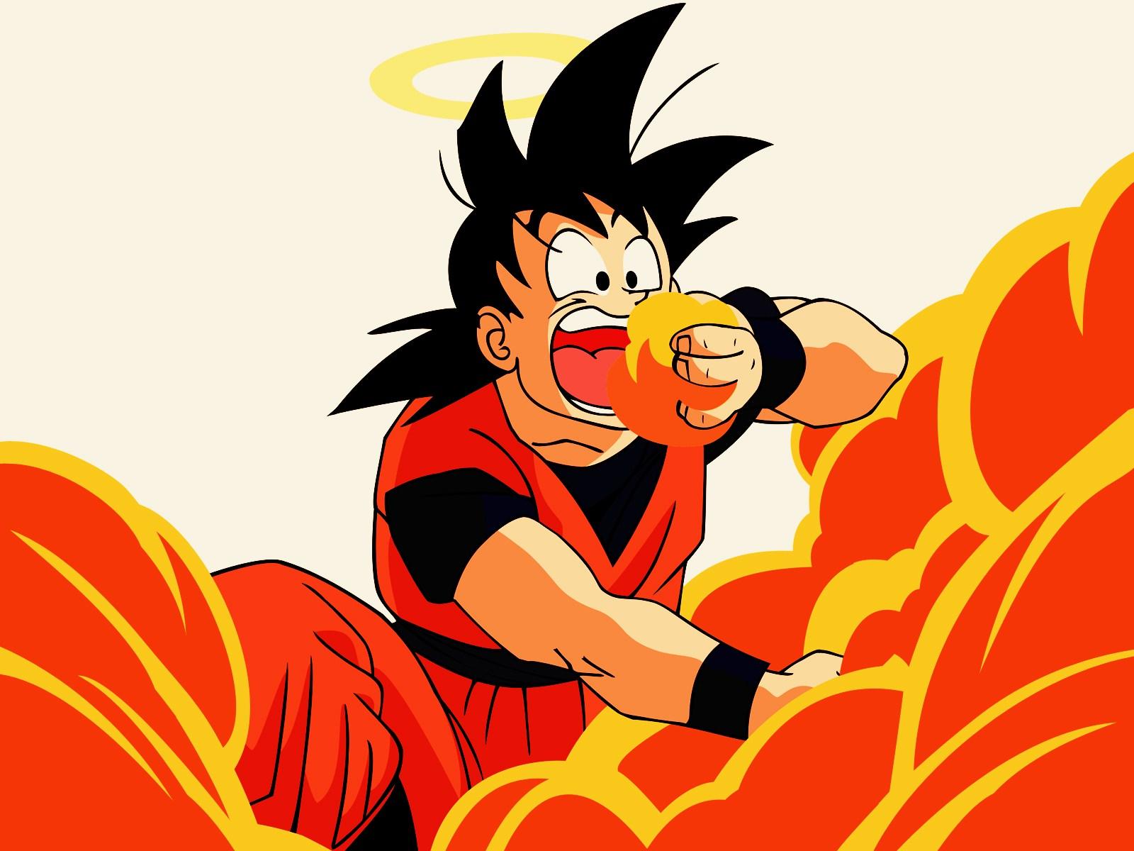 1600x1200 Goku Dragon Ball Z Background Download Free