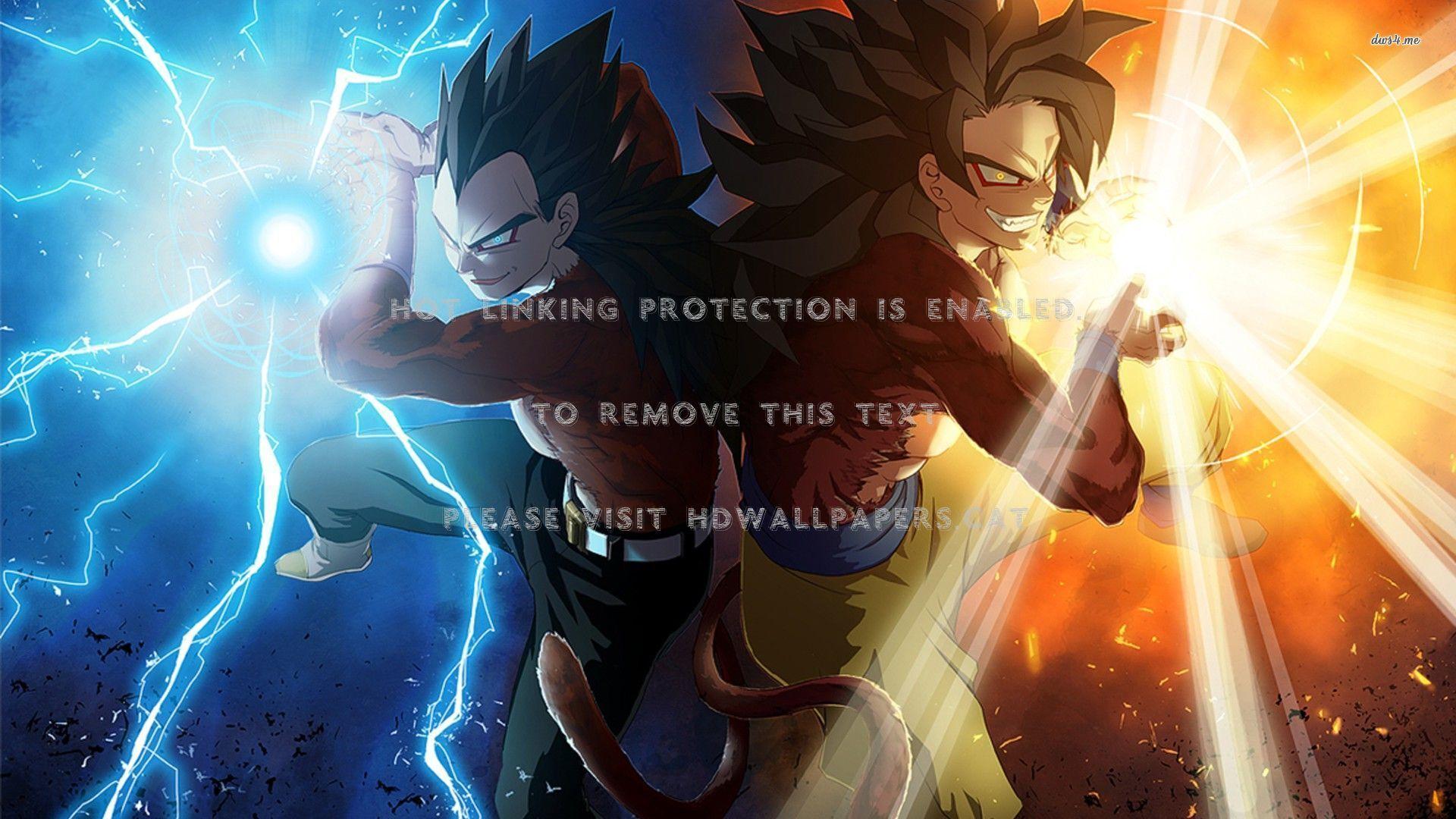 1920x1080 vegeta and son goku dragonball gt anime