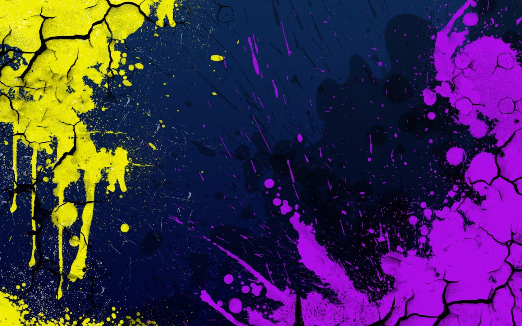 1680x1050 Abstract Cracks Paint Splatter Picture Background for Powerpoint Templates