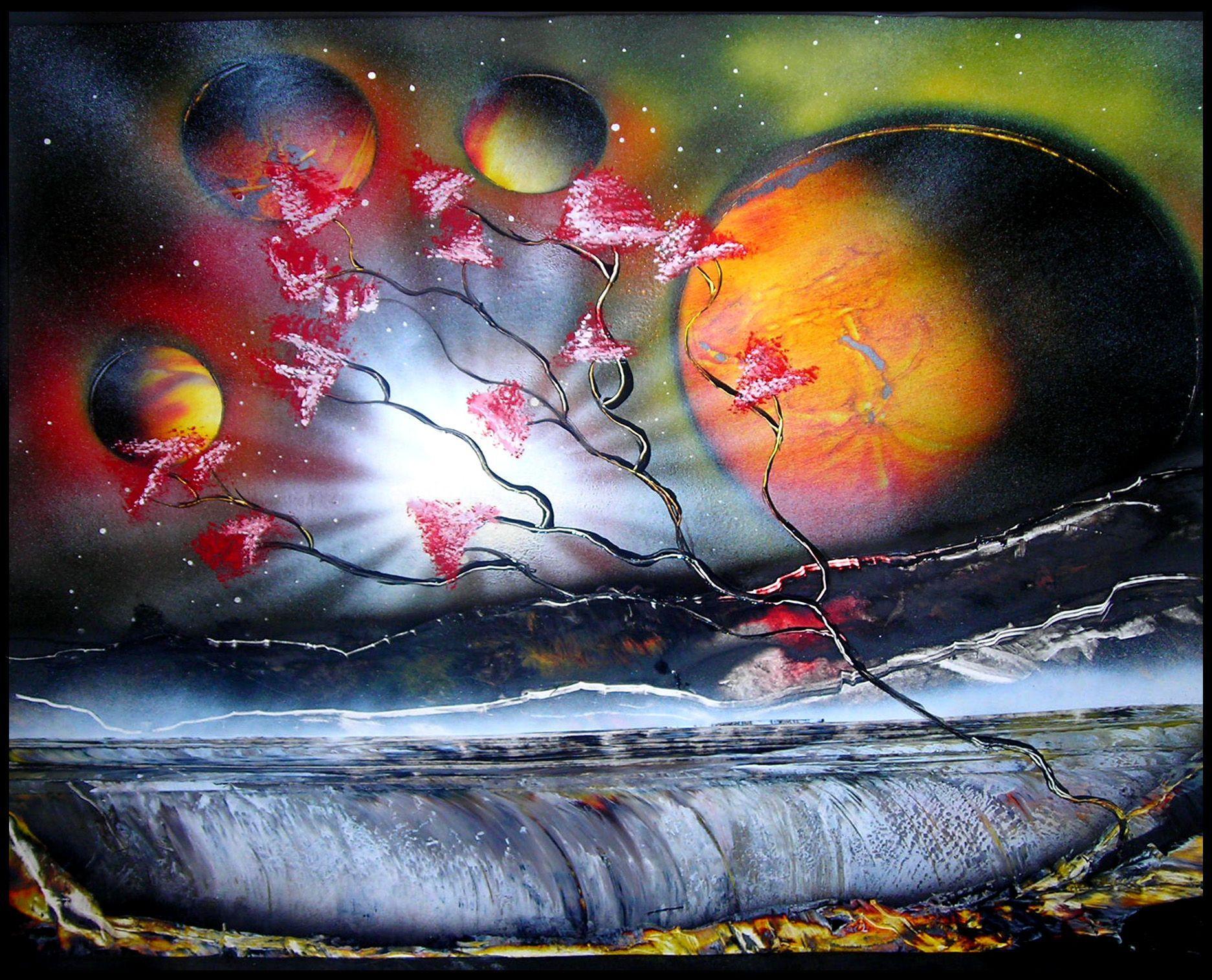 1873x1515 Spray Painting Wallpaper