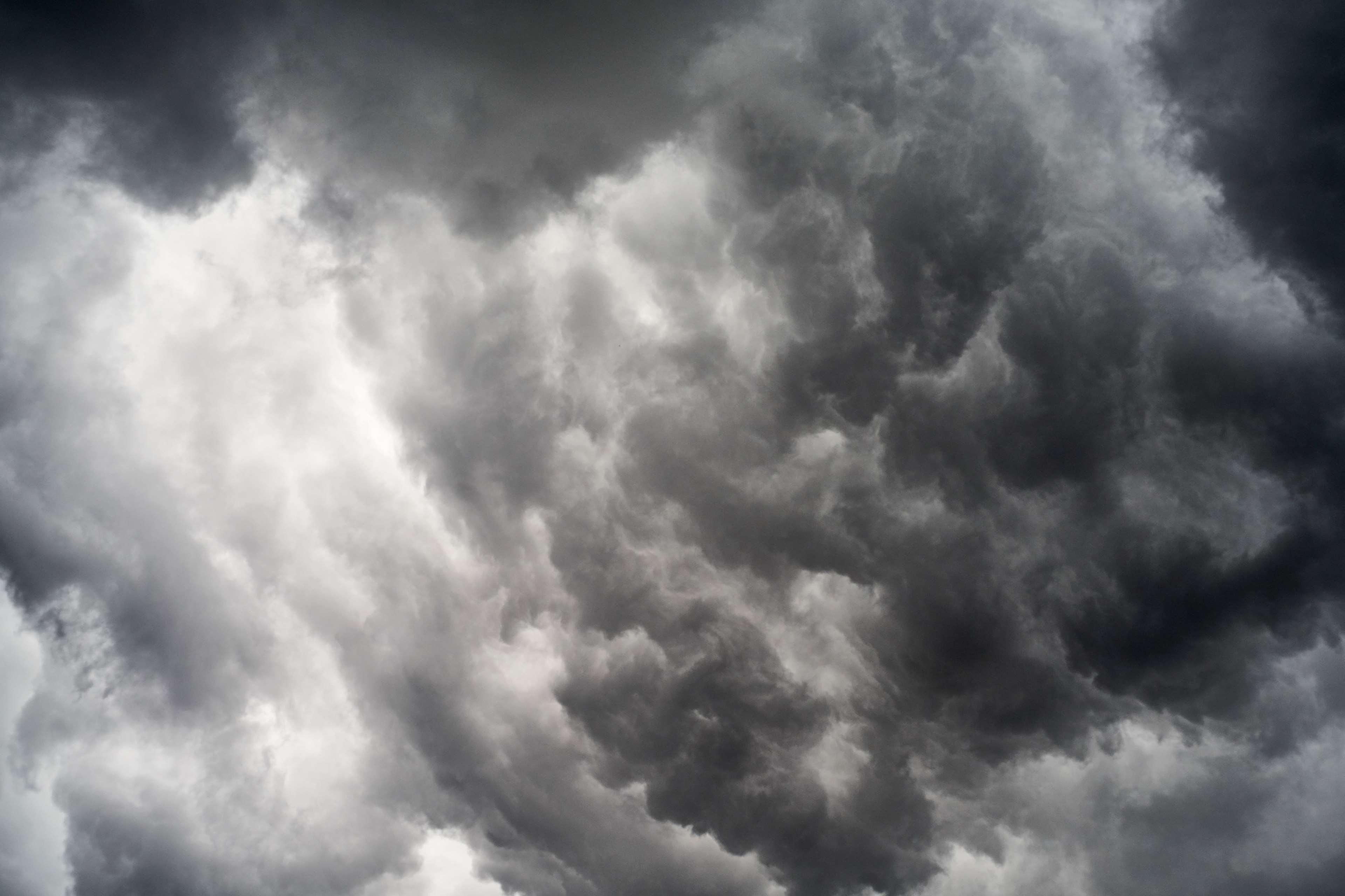 3840x2561 black and white, clouds, cloudy, dark clouds, monochrome, sky 4k wallpaper