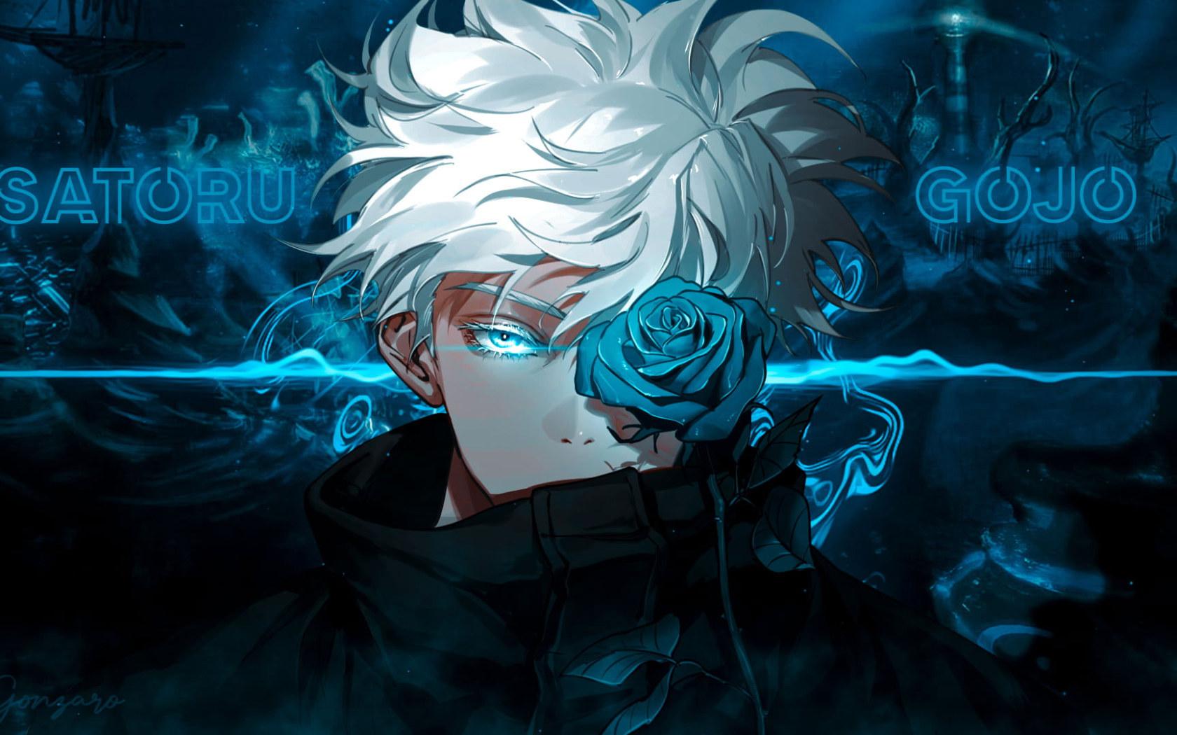 1680x1050 Wallpaper Satoru Gojo, Blue Eyes, Jujutsu Kaisen • Wallpaper For You HD Wallpaper For Desktop & Mobile