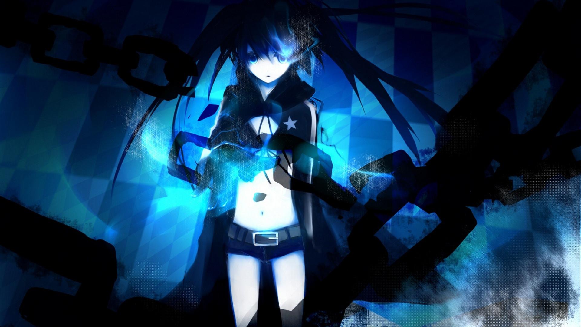 1920x1080 Blue Eyes Anime Girl Desktop Wallpaper 21502