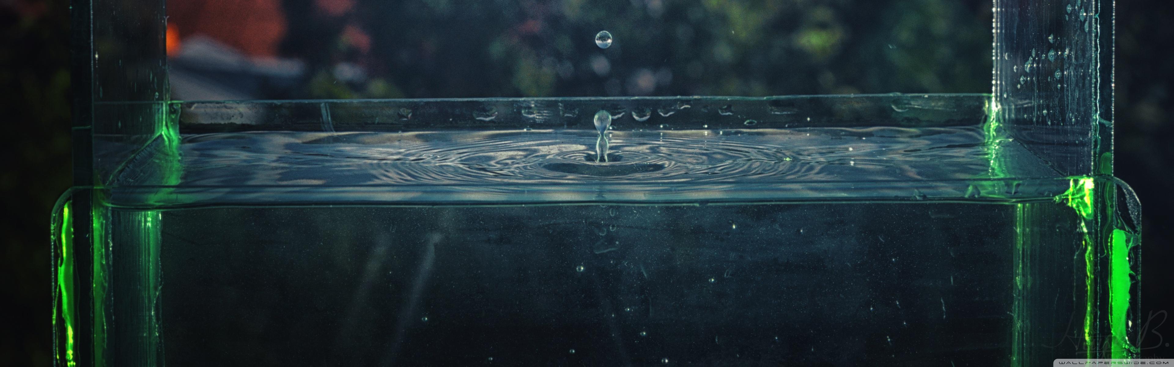 3840x1200 Water Drop New Composition Ultra HD Desktop Background Wallpaper for 4K UHD TV : Widescreen & UltraWide Desktop & Laptop : Multi Display, Dual Monitor : Tablet