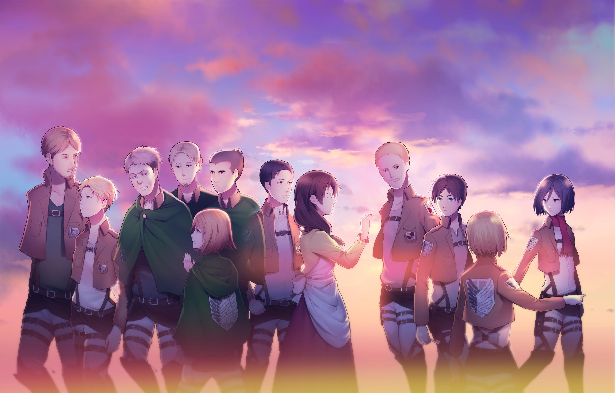 2500x1600 Attack On Titan HD Wallpaper