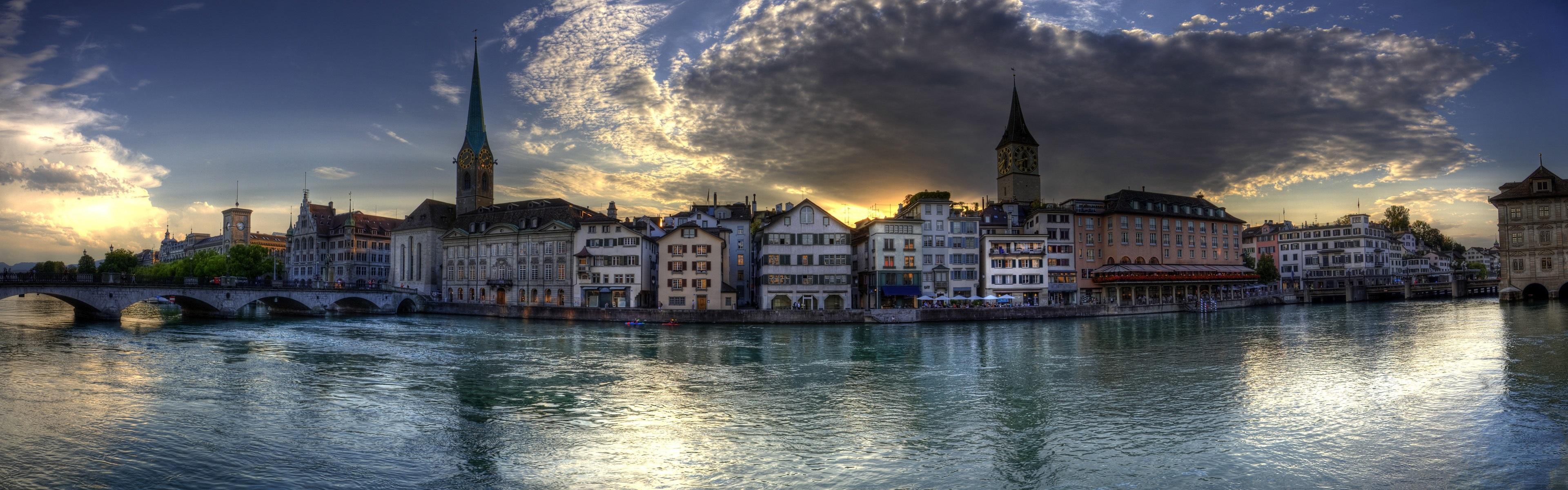 3840x1200 3840x1200 zurich wallpaper for desktop