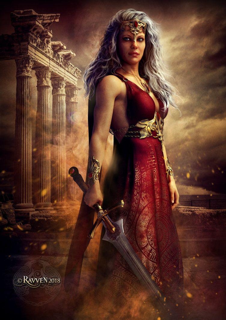 752x1063 The Warrior Queen by Ravven78. Warrior queen, Warrior woman, Warrior
