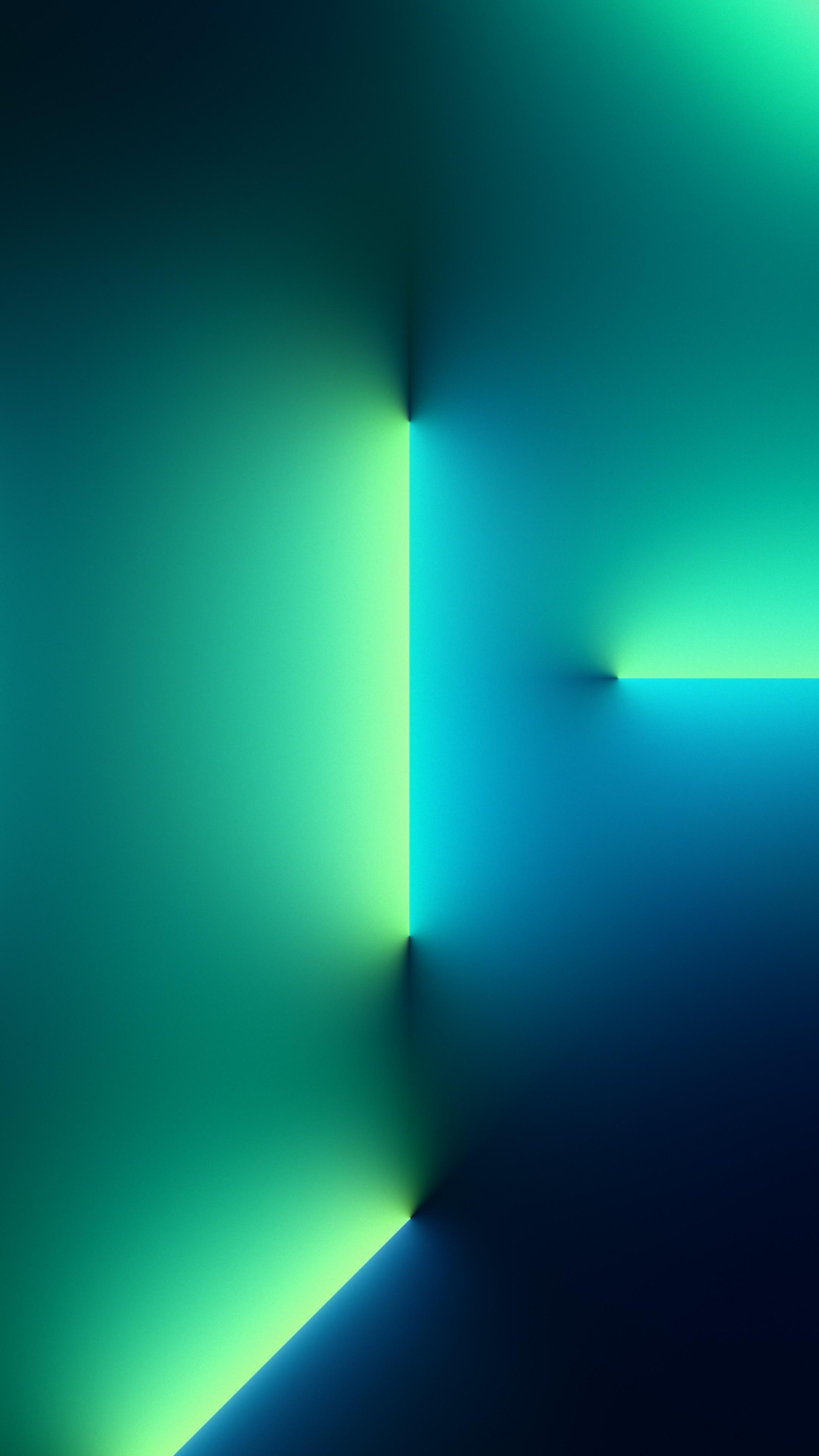 2160x3840 Wallpaper iPhone 13 Pro, light beams, abstract, iOS Apple September 2021 Event, 4K, OS