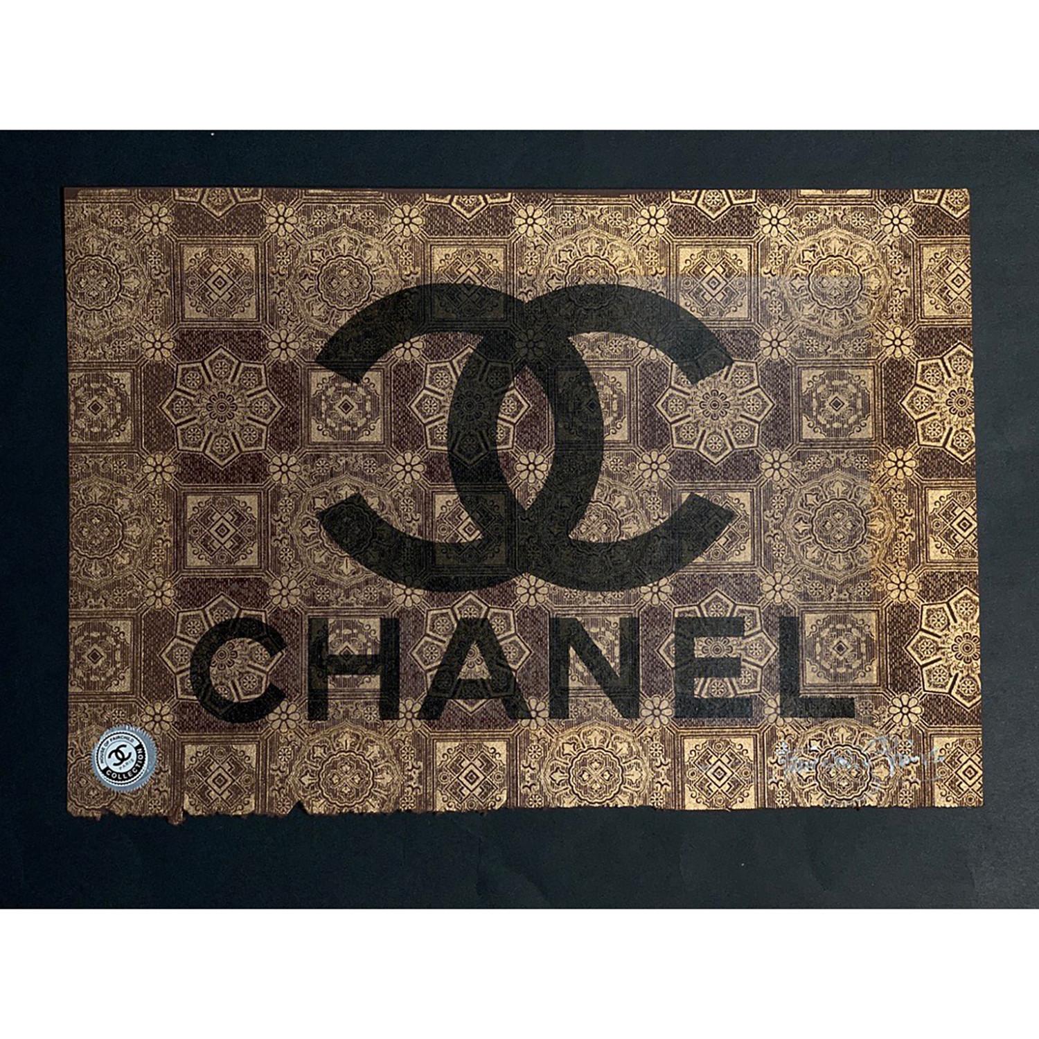 1500x1500 Chanel Logo // Vintage Wallpaper of Modern