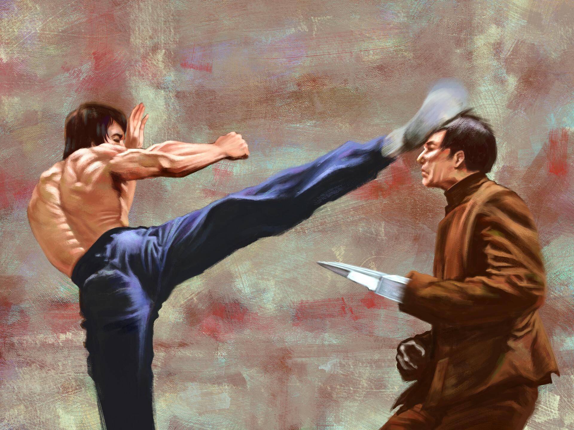 1920x1440 Enter the Dragon Lee, Yuan Li