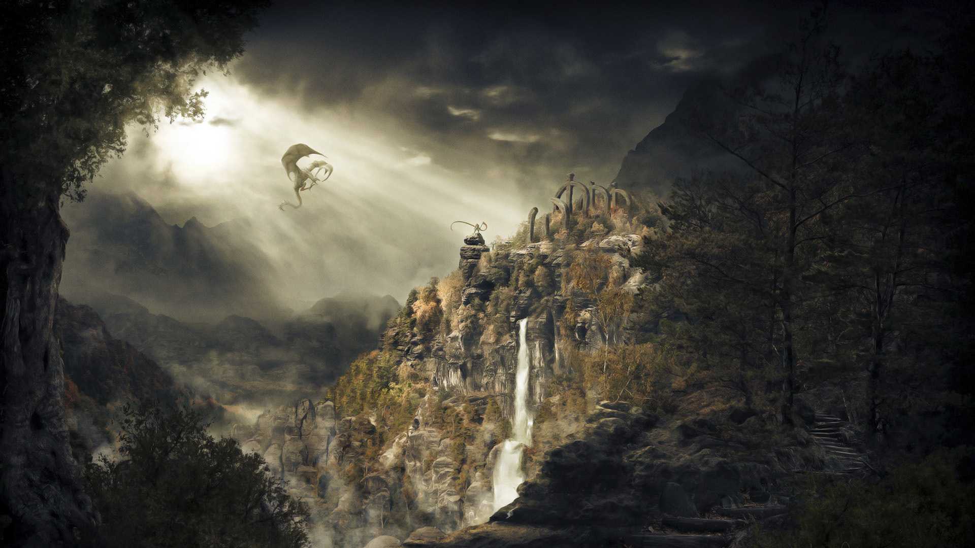 1920x1080 IPhoneXpapers Com IPhone X Wallpaper Au57 Skyrim Dragon
