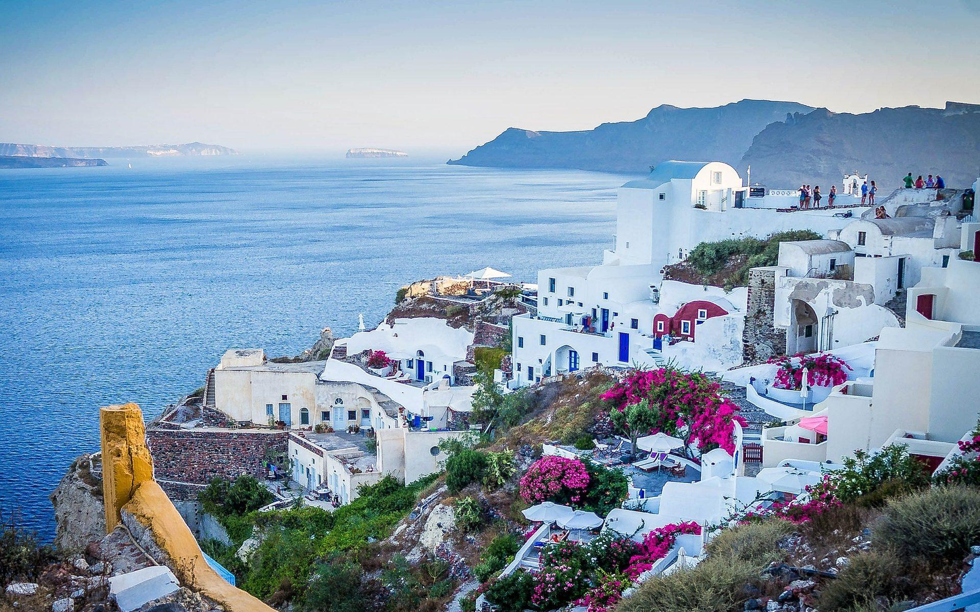 1920x1200 Santoron Oia