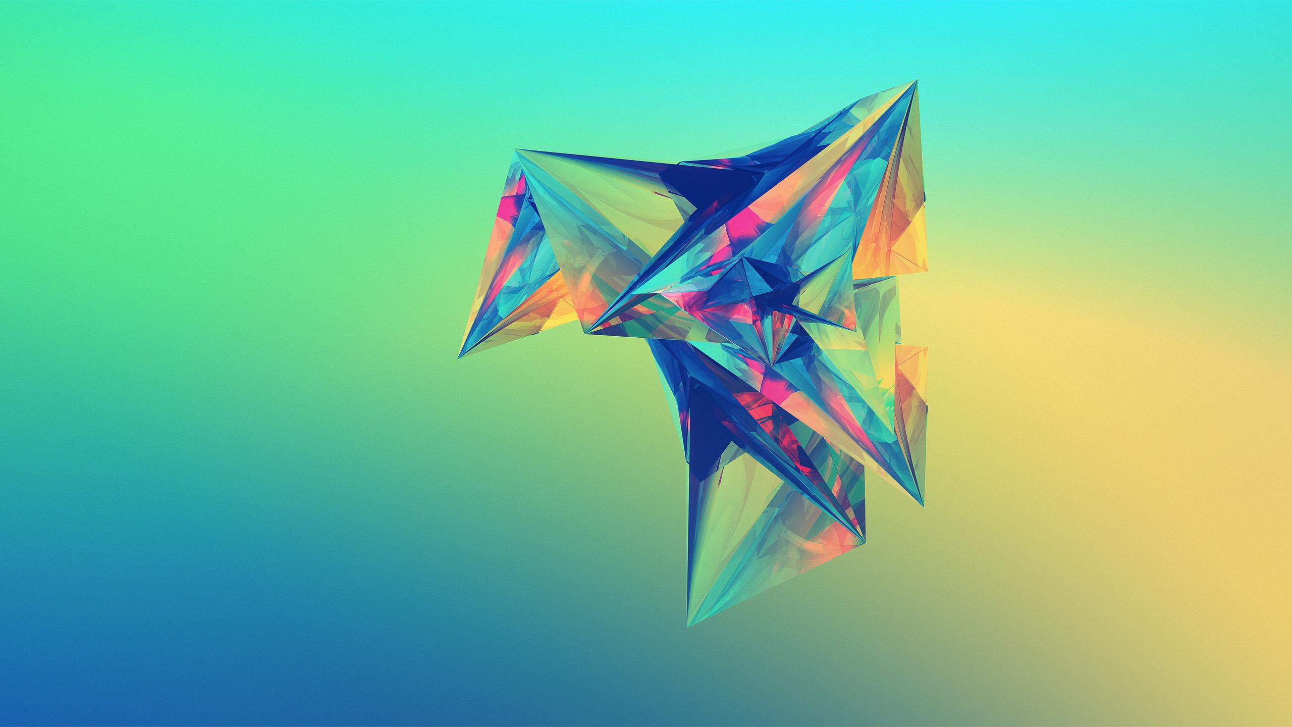 2560x1440 Geometric Shape Design High Definition Wallpaper 24827