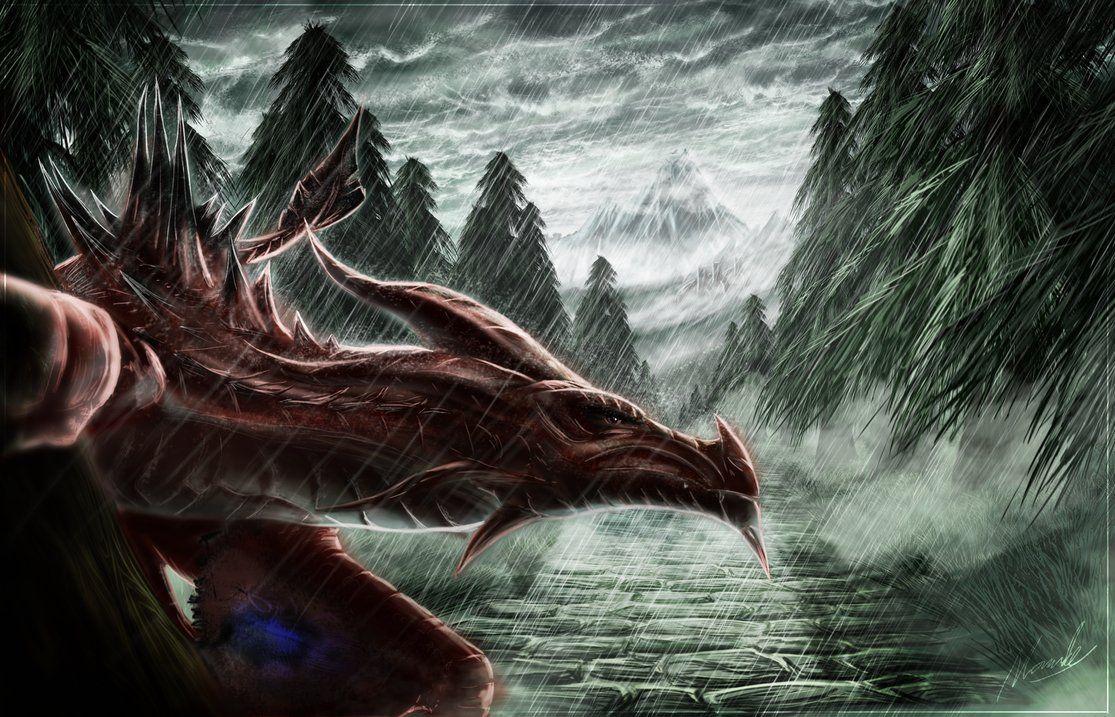 1115x717 Drawn wallpaper skyrim and in color drawn wallpaper skyrim