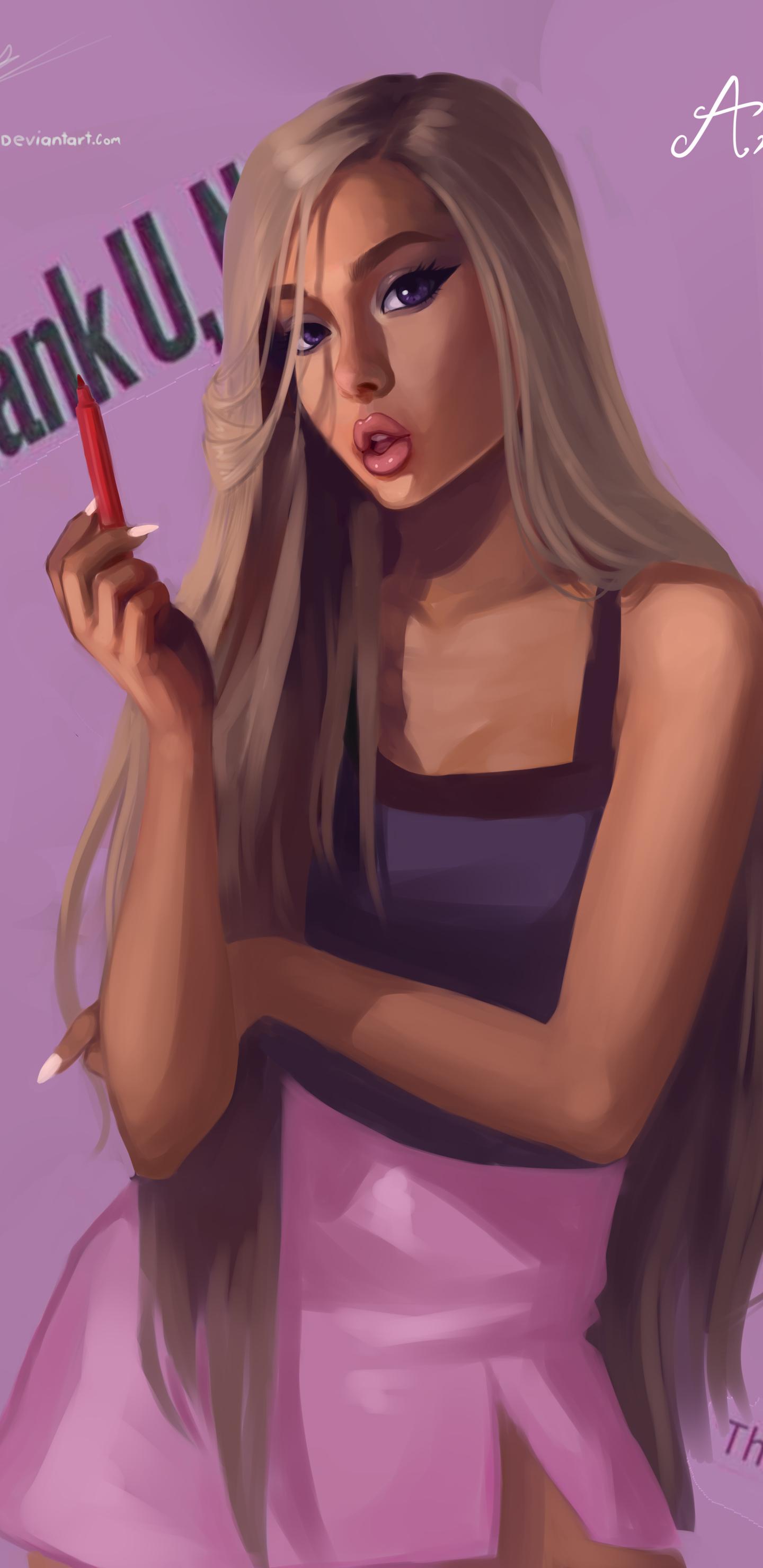 1440x2960 Ariana Grande Fan Art Samsung Galaxy Note S S SQHD HD 4k Wallpaper, Image, Background, Photo and Picture