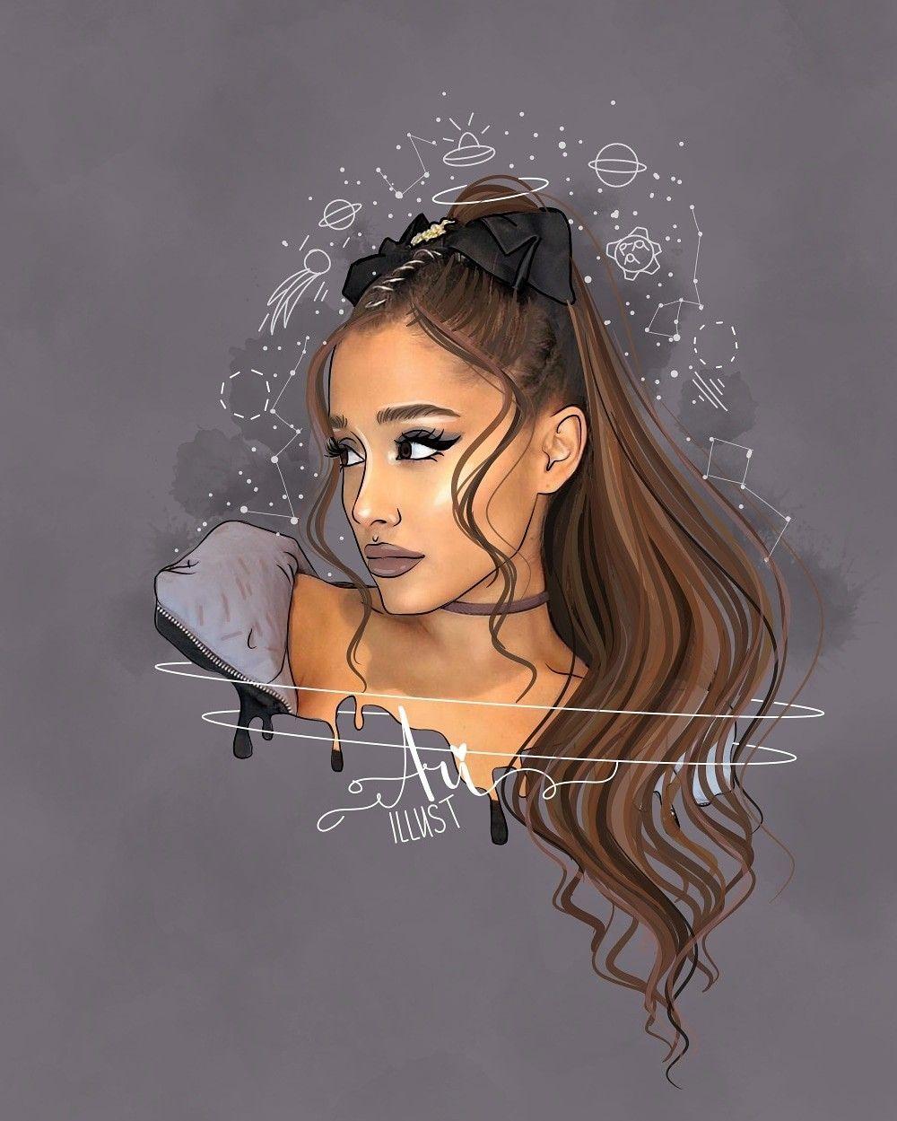 Ariana Grande Art Wallpapers - Top Free Ariana Grande Art Backgrounds ...