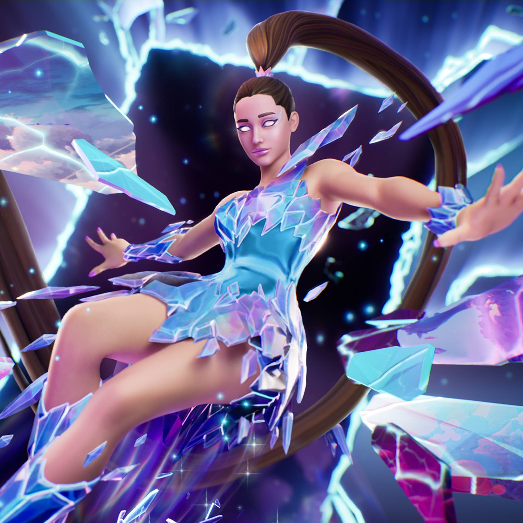 2048x2048 Ariana Grande Fortnite iPad Air Wallpaper, HD Games 4K Wallpaper, Image, Photo and Background