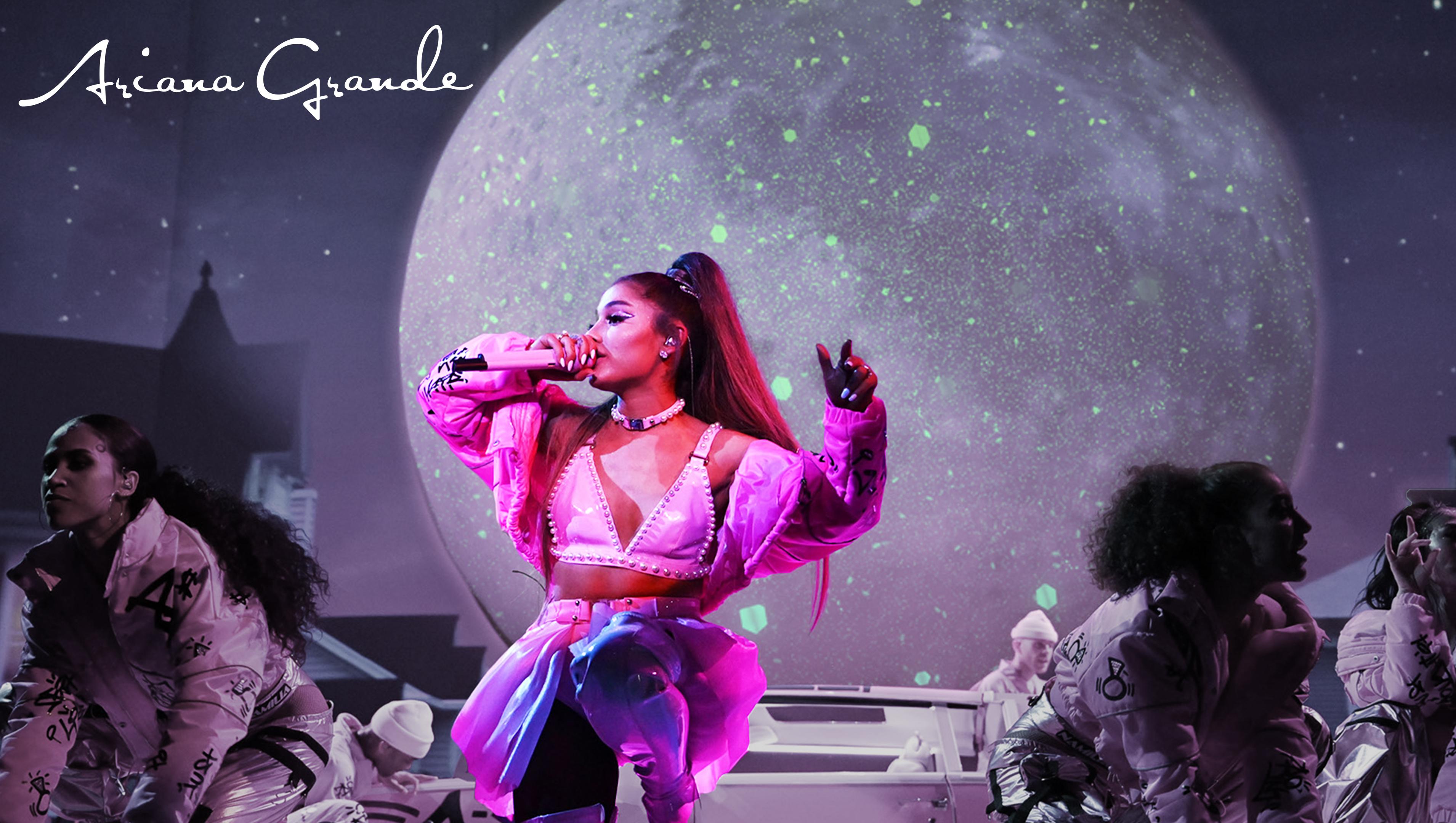 3820x2160 Ariana Grande Wallpaper
