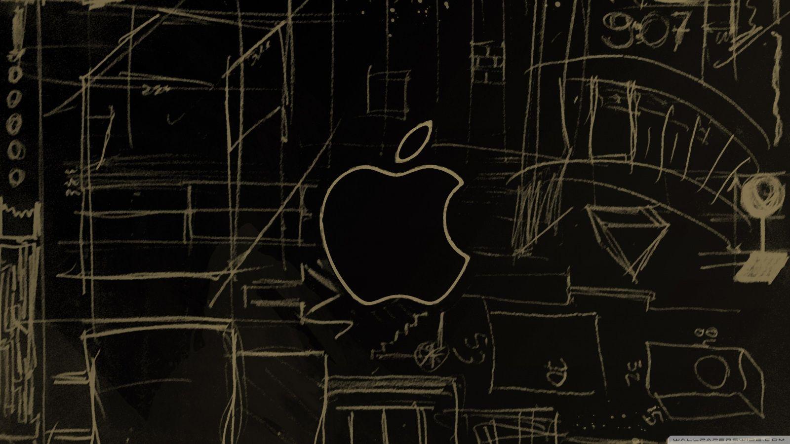 1600x900 Apple Logo Wallpaper For Macbook Air