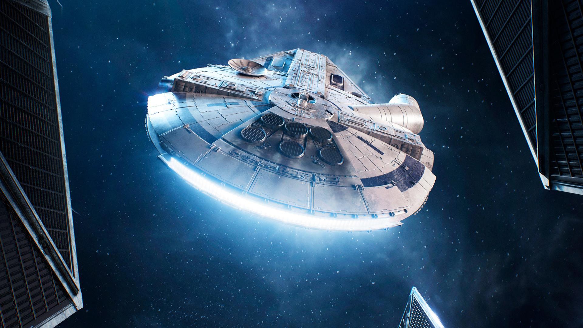 1920x1080 Desktop wallpaper millennium falcon, spacecraft, star wars, HD image, picture, background, d3b47b
