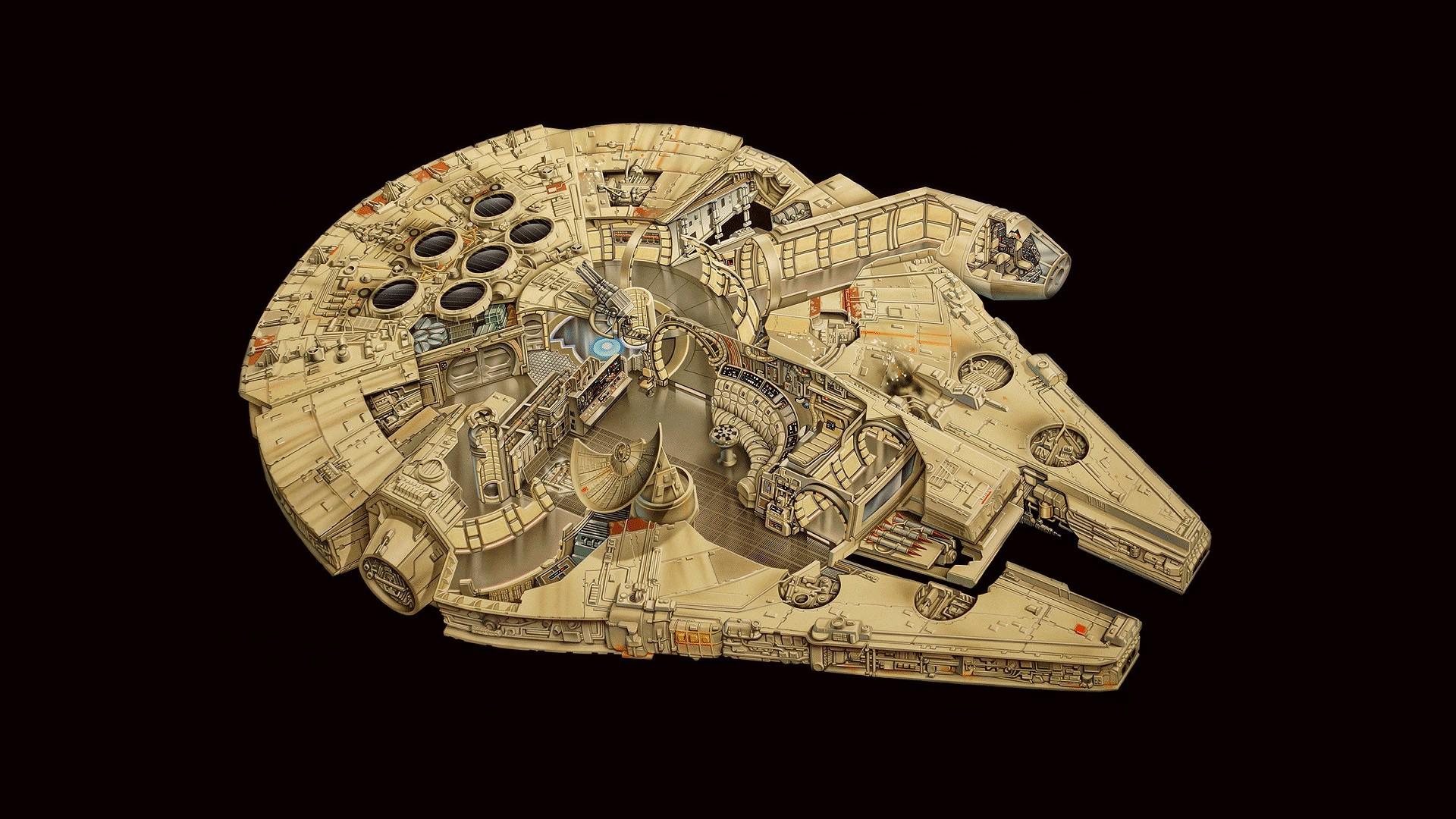 1920x1080 Millennium Falcon, Star Wars Wallpaper HD / Desktop and Mobile Background