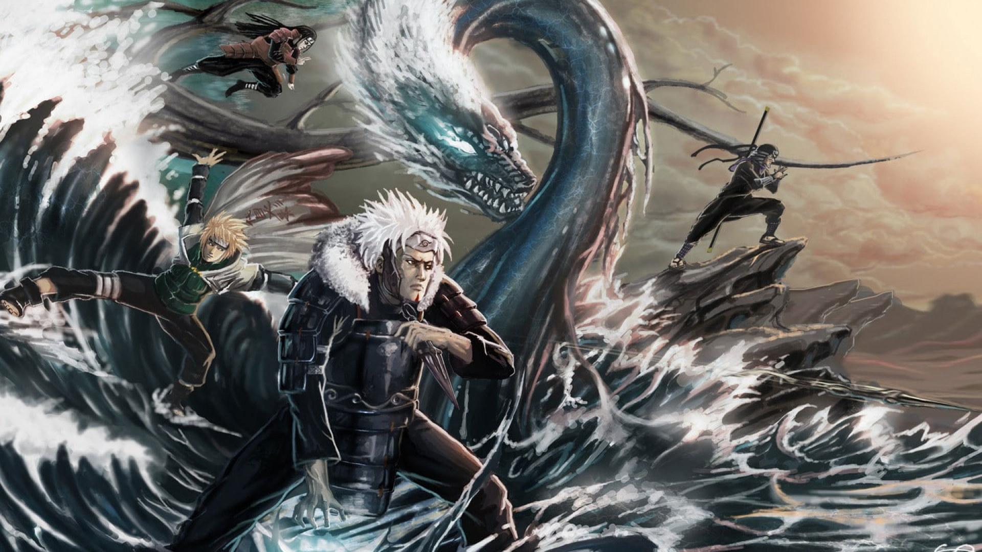 1920x1080 Wallpaper Artwork, Hashirama, Hiruzen, Hokage • Wallpaper For You HD Wallpaper For Desktop & Mobile