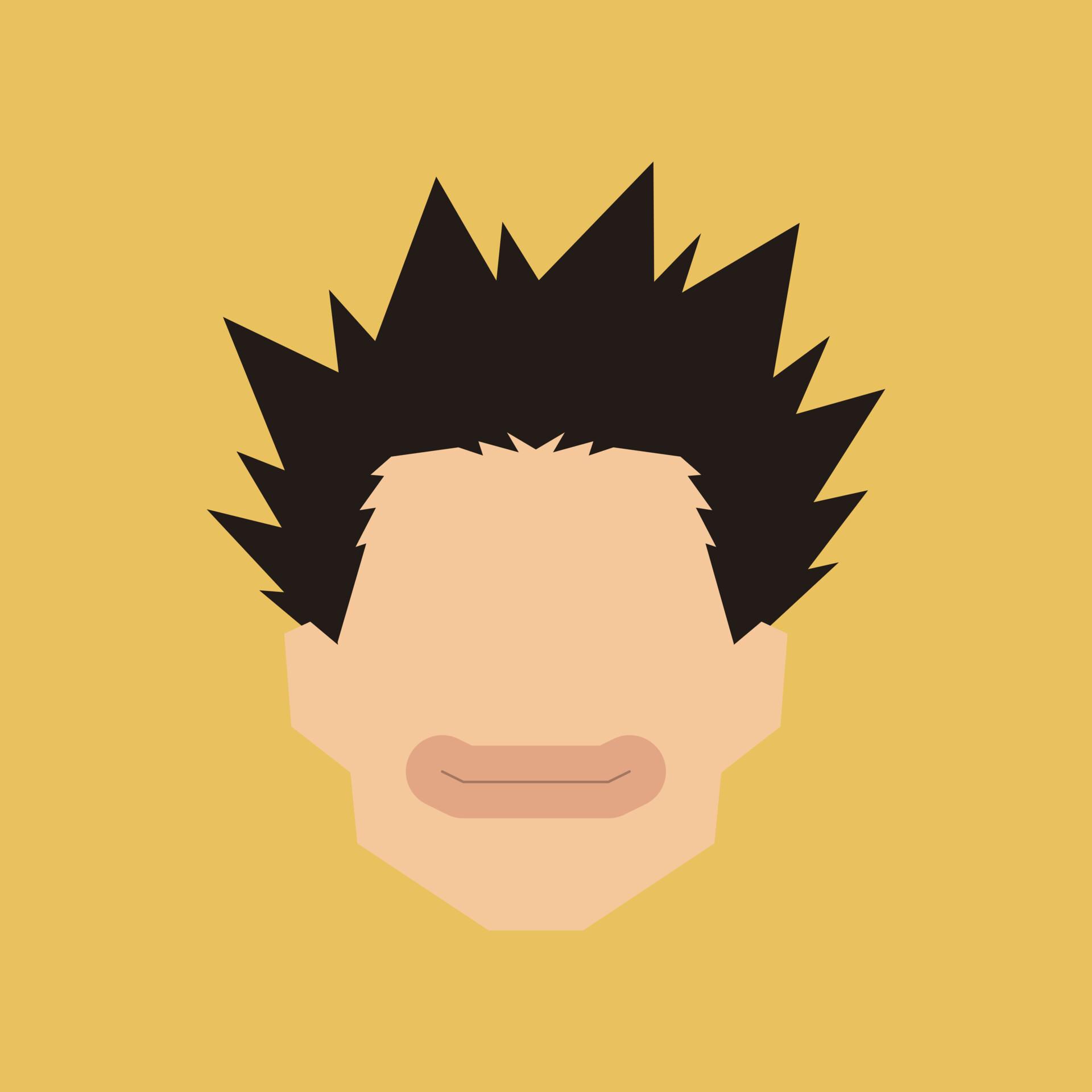 1920x1920 My Hero Academia minimalistic Characters, Pablo Fernandez