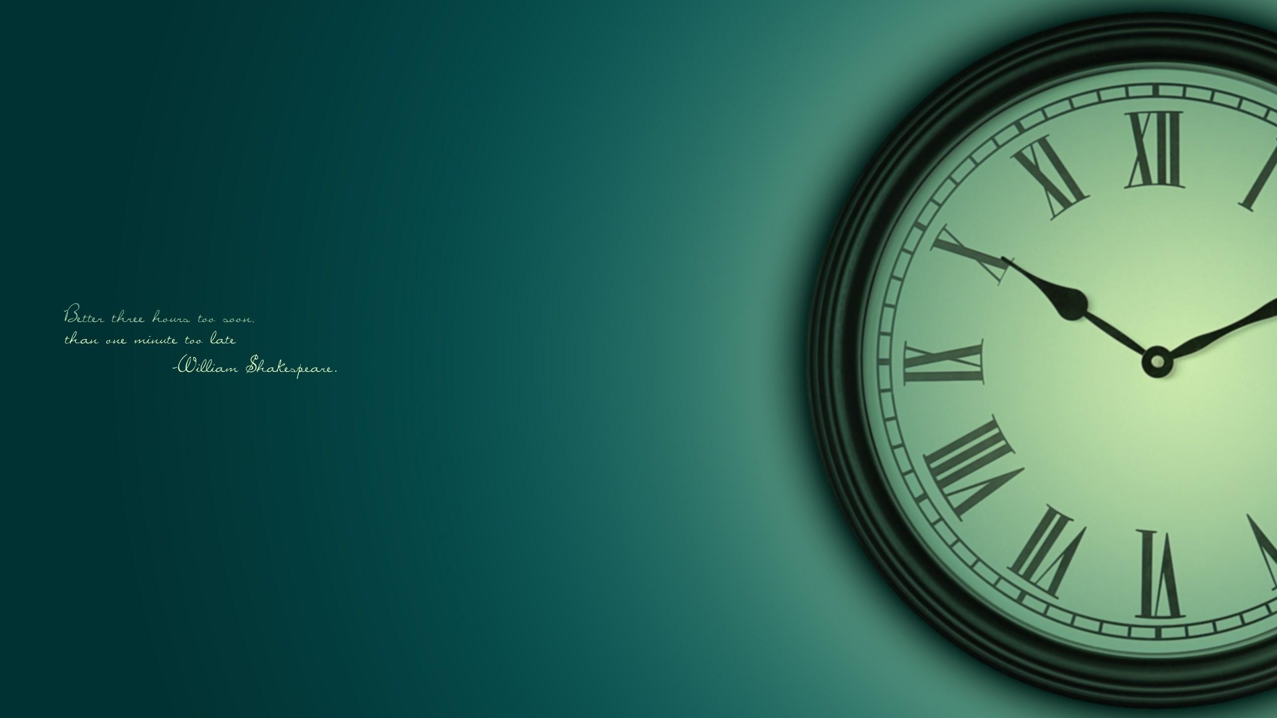 2560x1440 Shakespeare, Time, Title, Motivation wallpaper