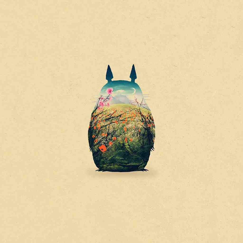 1024x1024 Nice My Neighbor Totoro wallpaper