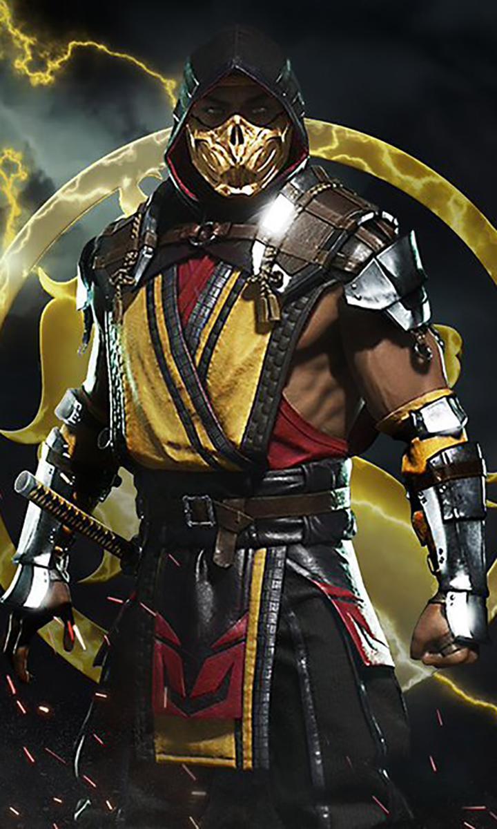 720x1200 Mk11 Scorpion Wallpaper