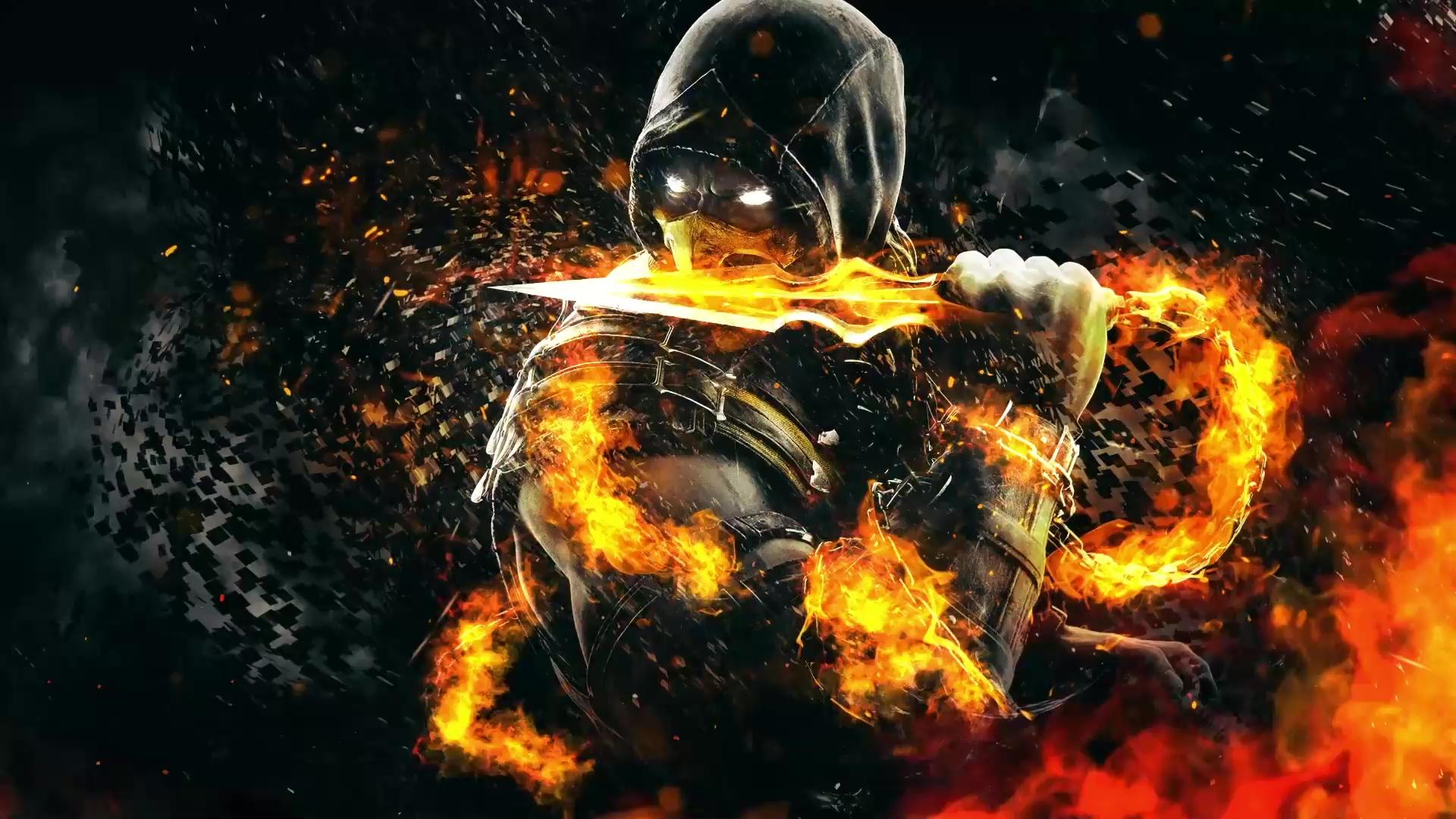 1920x1080 Scorpion Mortal Kombat Live Wallpaper
