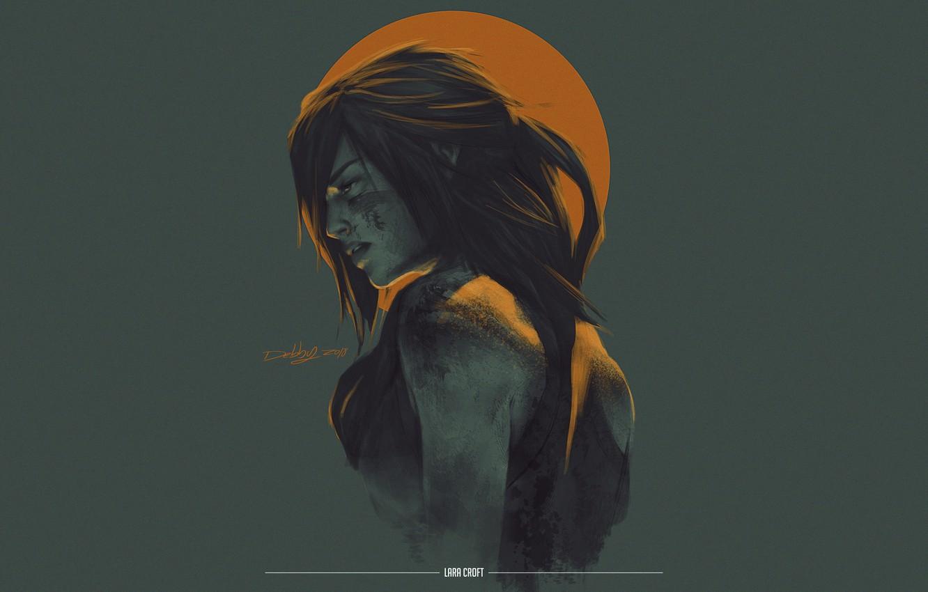 1332x850 Wallpaper Tomb Raider, Art, Lara Croft, Illustration, Concept Art, Game Art, Deborah Illanes, Shadow of The Tomb Raider Fanart, by Deborah Illanes image for desktop, section минимализм