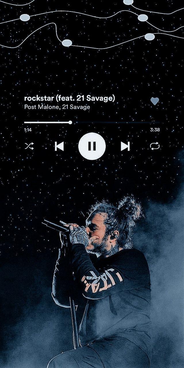 640x1280 Aesthetic Wallpaper Post Malone Song