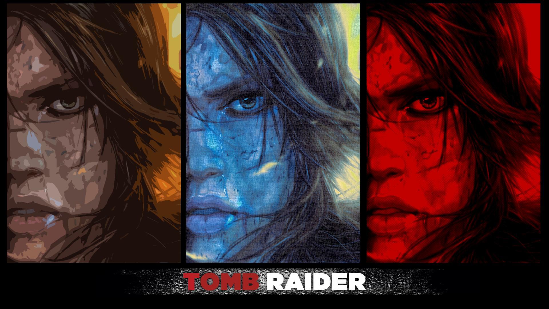 1920x1080 Tomb Raider (2013) 1080p Pop Art Wallpaper