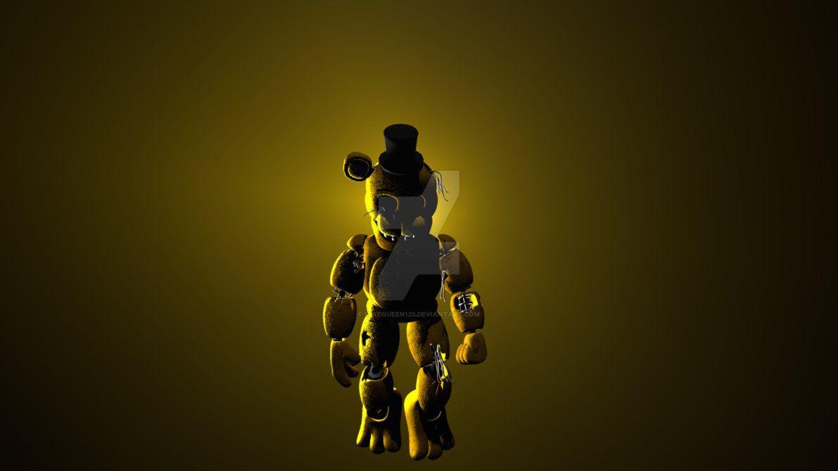 1191x670 4K Golden Freddy Wallpaper