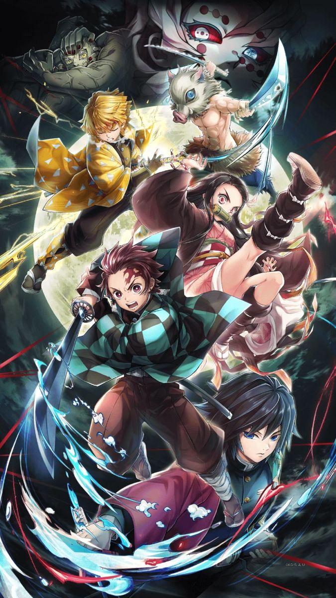 675x1200 New wallpaper or Xbox ideas. anime wallpaper, anime art, slayer anime