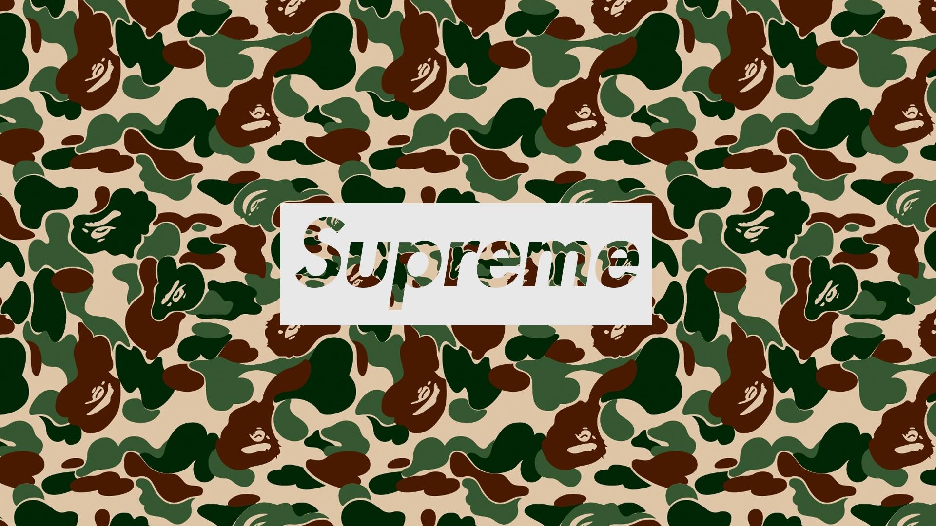 1920x1080 Supreme BAPE Desktop Wallpaper