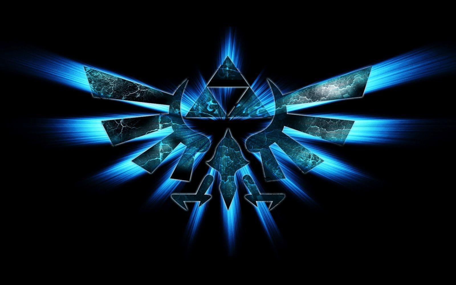 1600x1000 Blue PC Wallpaper