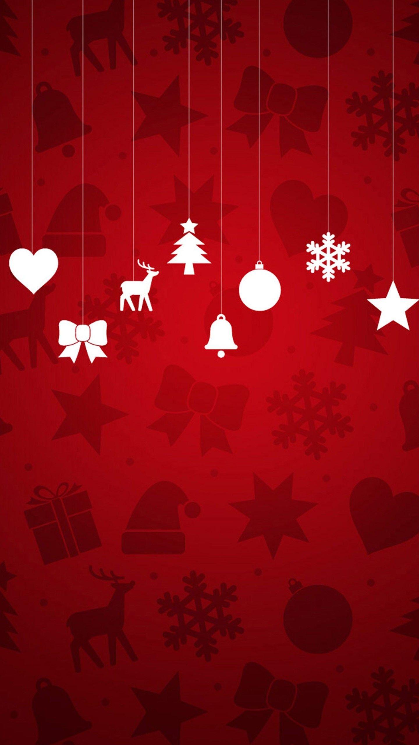 1440x2560 Christmas Pixel Wallpaper
