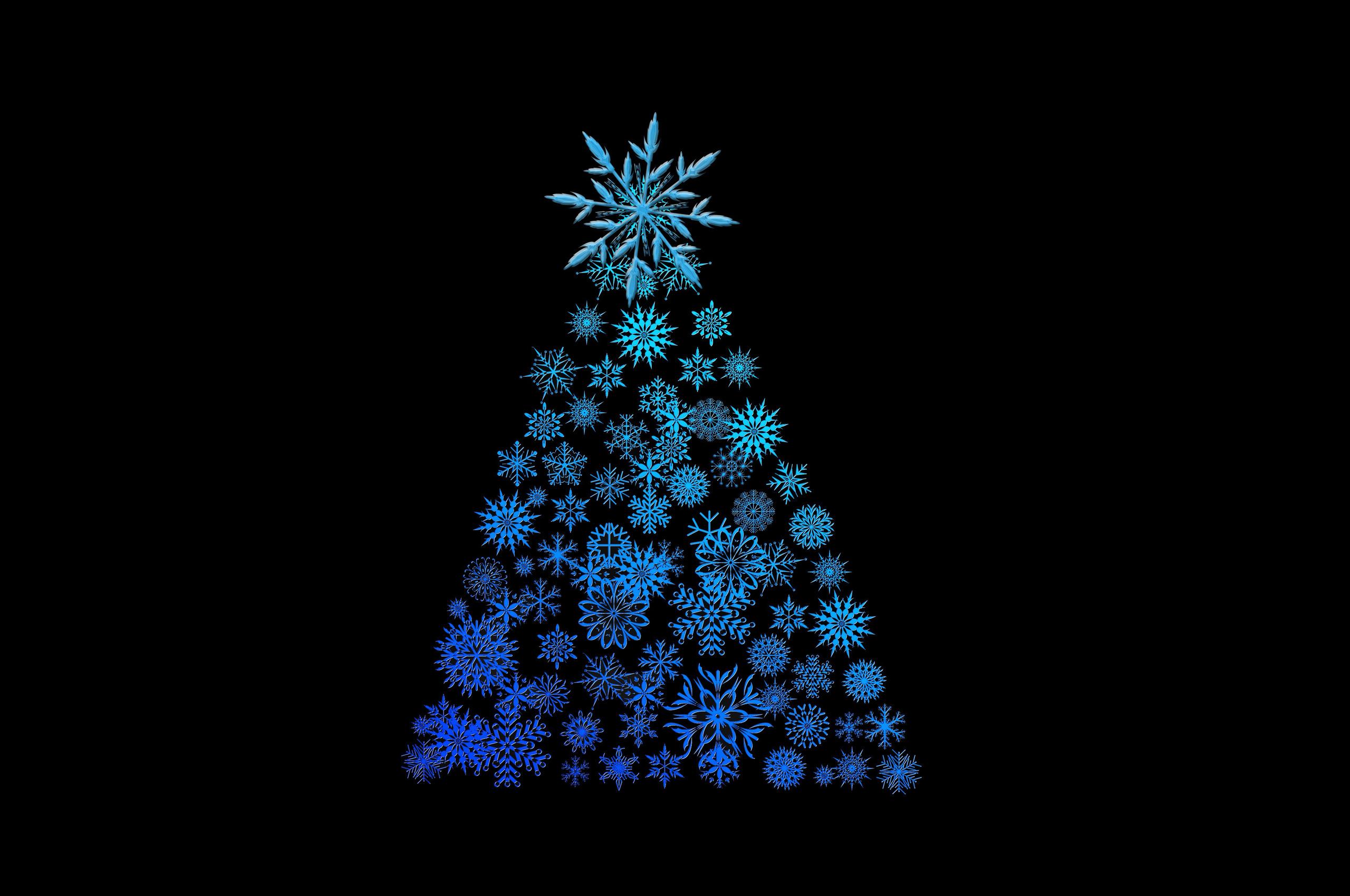 2560x1700 Christmas Tree Digital Art Chromebook Pixel HD 4k Wallpaper, Image, Background, Photo and Picture