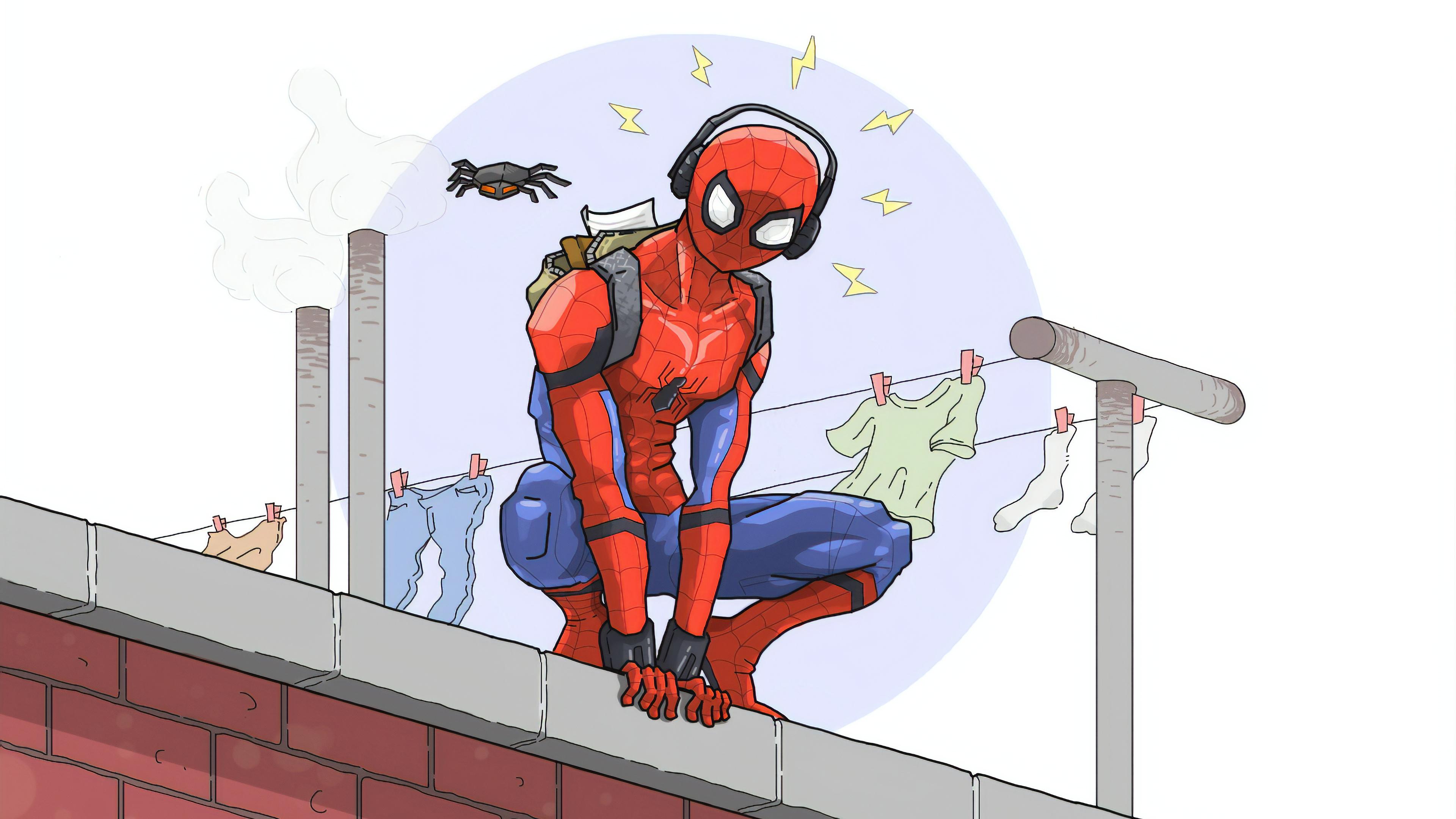 3840x2160 Wallpaper 4k Spidey After School Wallpaper
