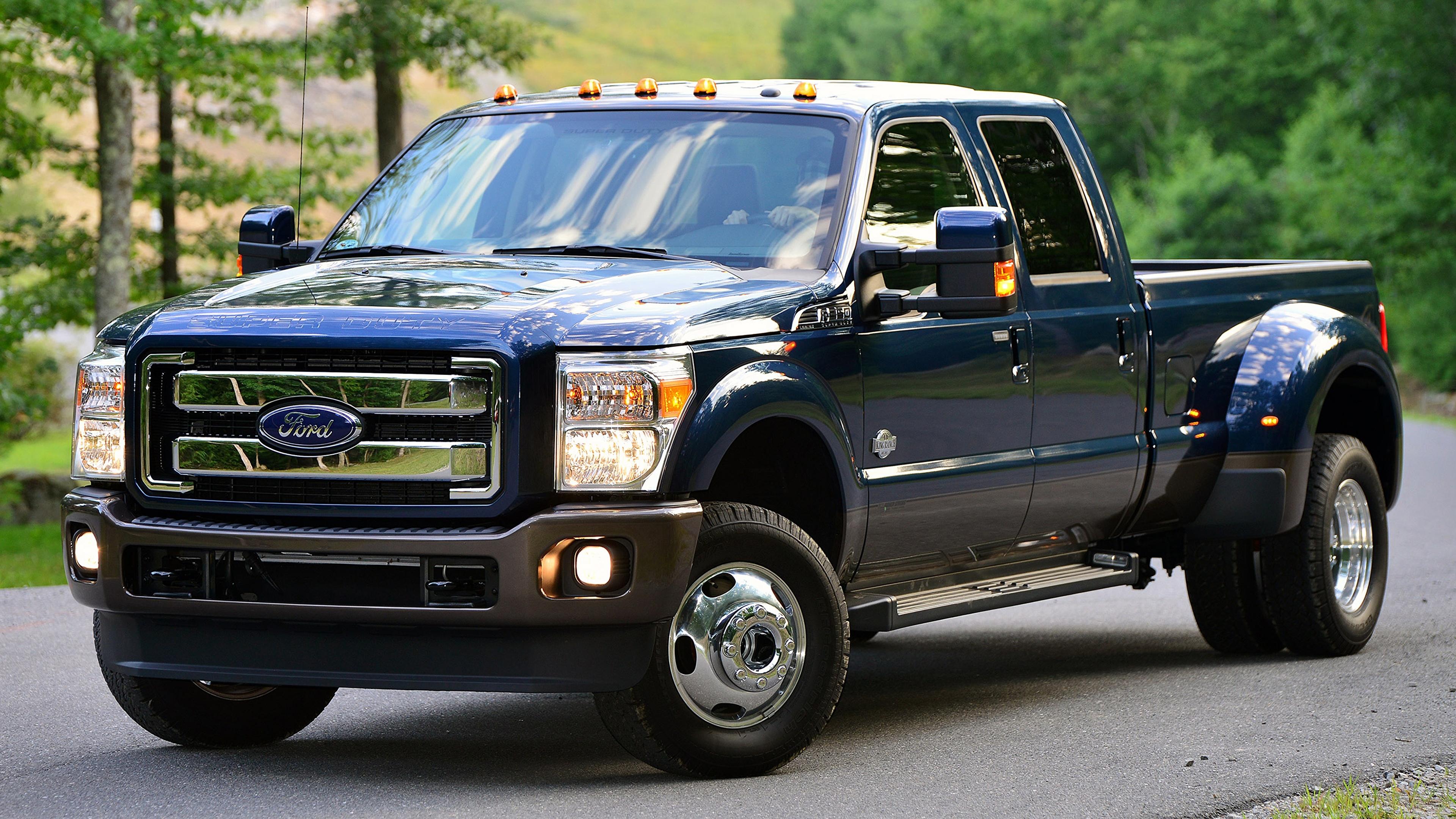 3840x2160 Desktop Wallpaper Ford F- Super Duty King Ranch Crew 3840x2160