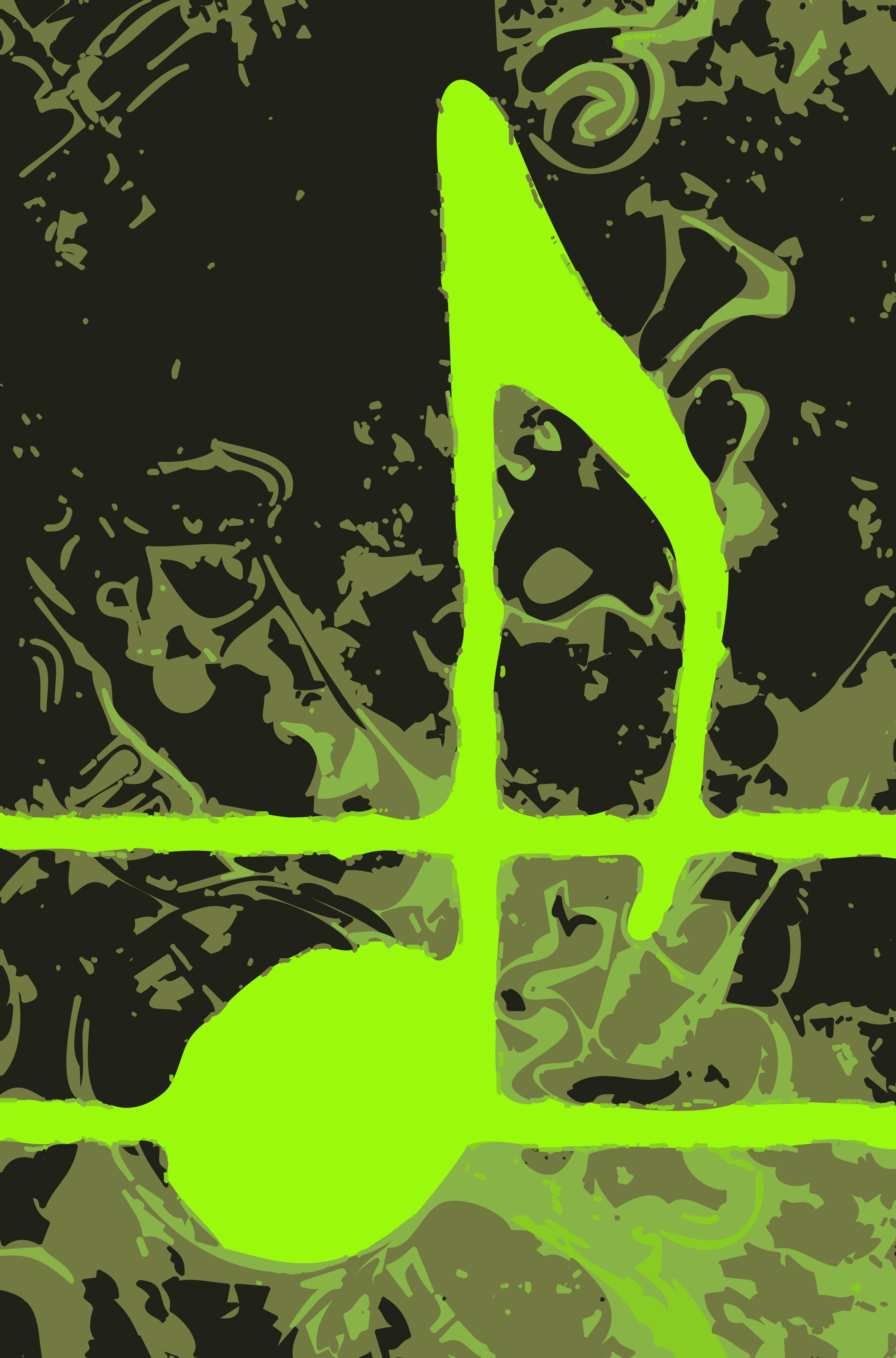 3600x5454 pop art wallpaper music notes