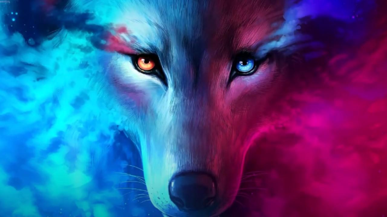 Cosmic Wolf Wallpapers - Top Free Cosmic Wolf Backgrounds - WallpaperAccess