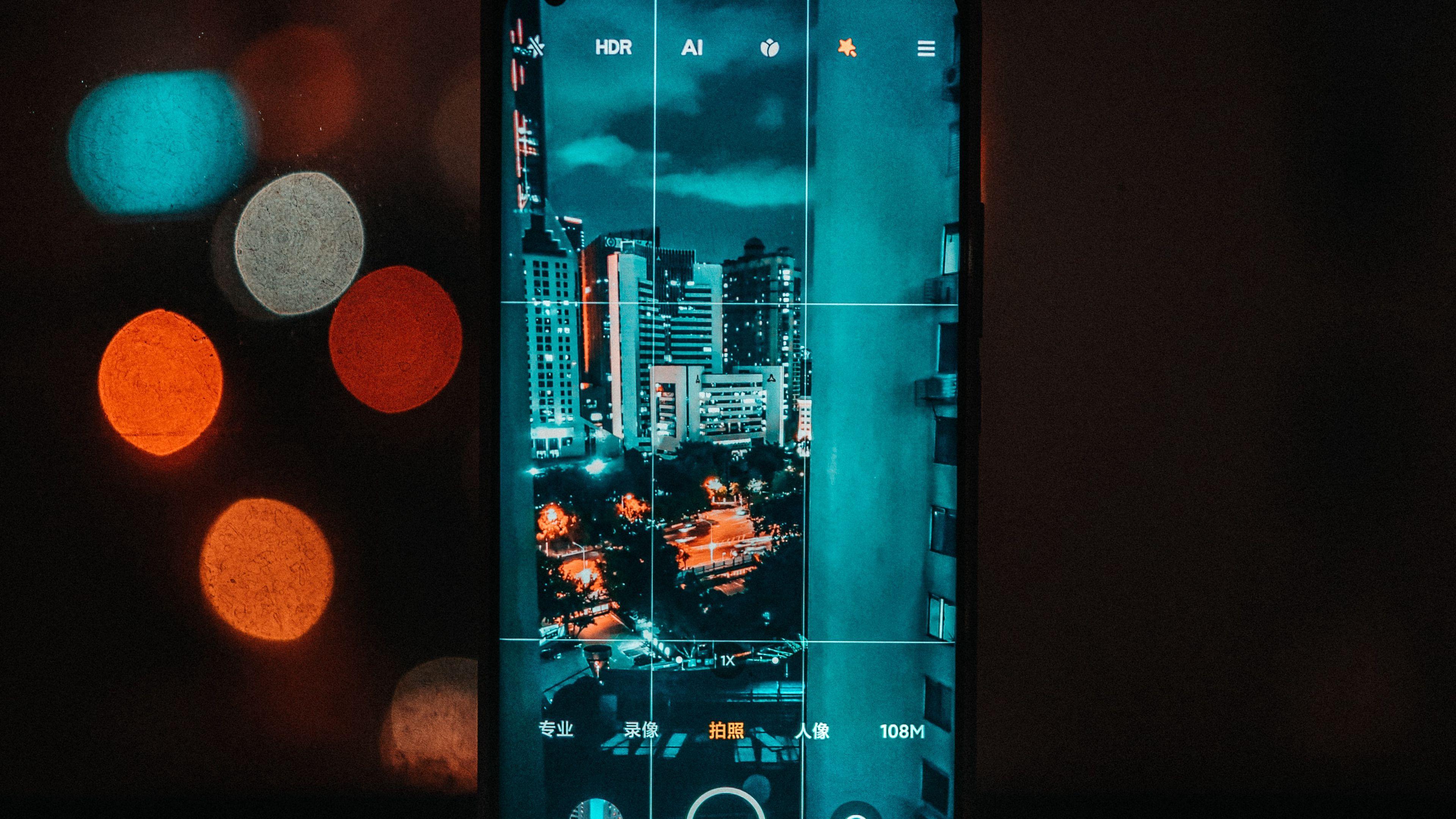 3840x2160 phone, city, night, dark, photo. Technology wallpaper, Dark wallpaper, City wallpaper