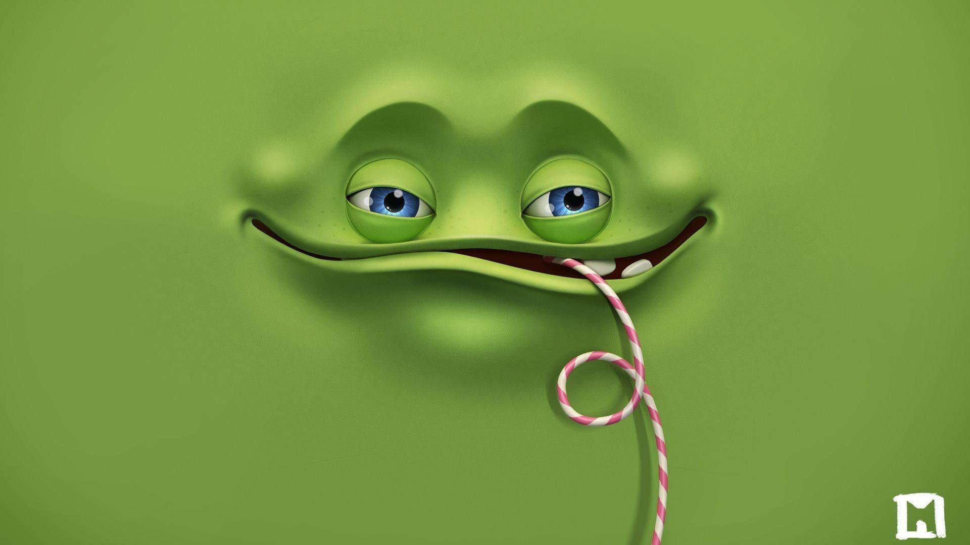 1920x1080 Funny Face Wallpaper background picture
