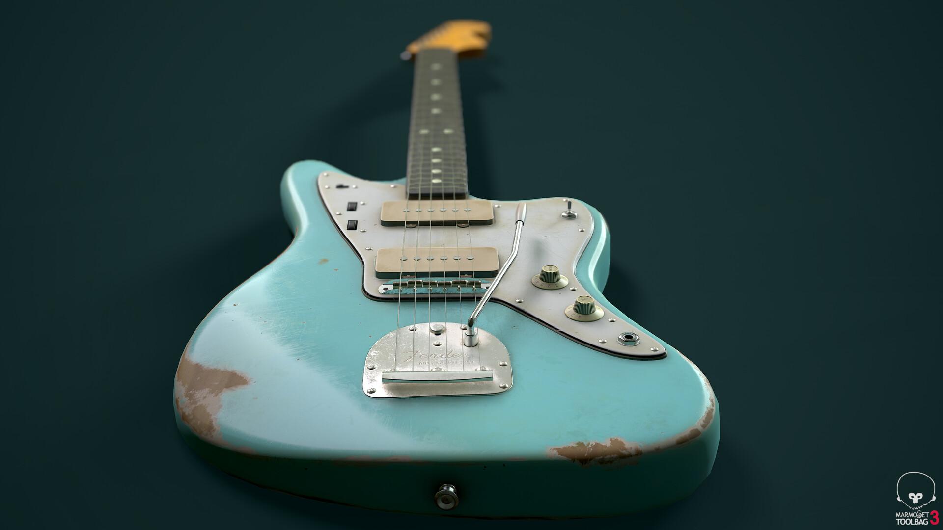 1920x1080 Fender Jazzmaster, Artem Sarychev