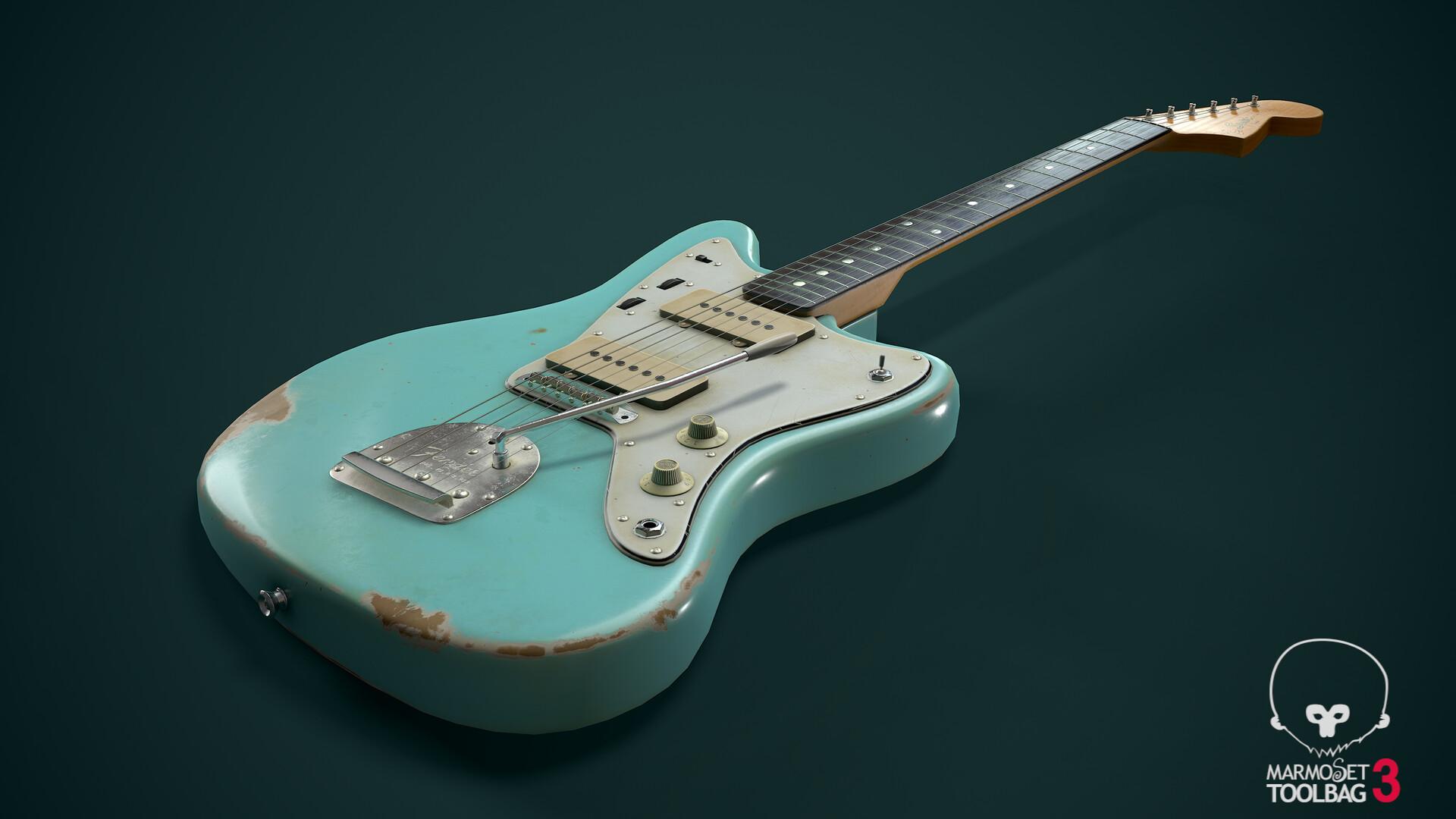 1920x1080 Fender Jazzmaster, Artem Sarychev
