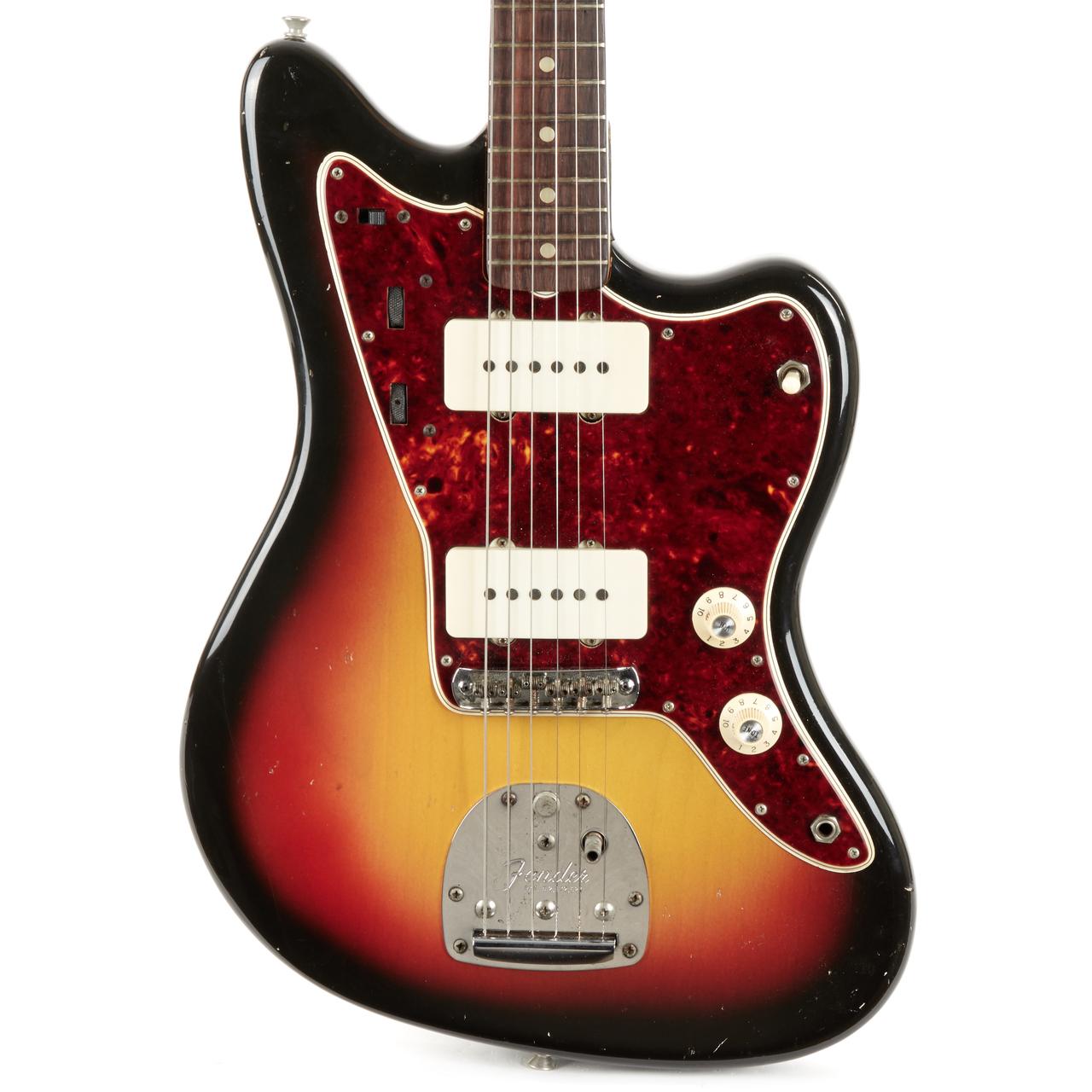 1280x1280 Vintage Fender Jazzmaster Sunburst. Cream City Music