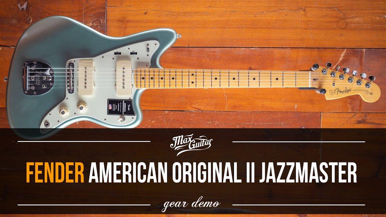 1280x720 A Jazzmaster in a upgraded and more modern package! The Fender American Professional II Jazzmaster!